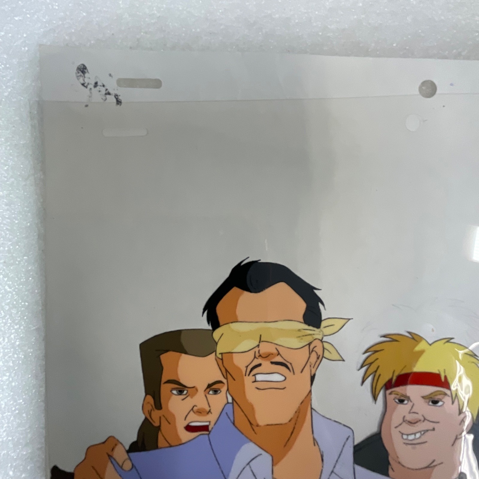 Animation Production Cel with Visible Pencil Line Work 12 in x 10 in - Image 3