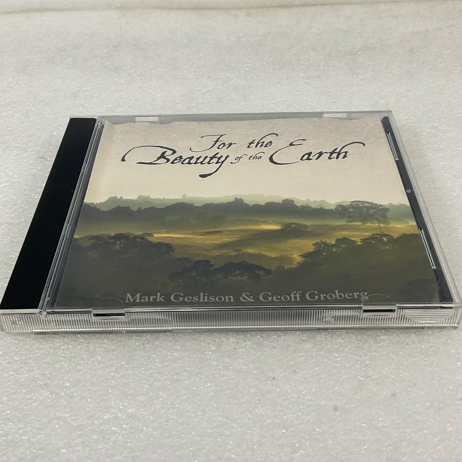 For the Beauty of the Earth CD Mark Geslison Geoff Groberg Hymns Sacred Music - Image 4