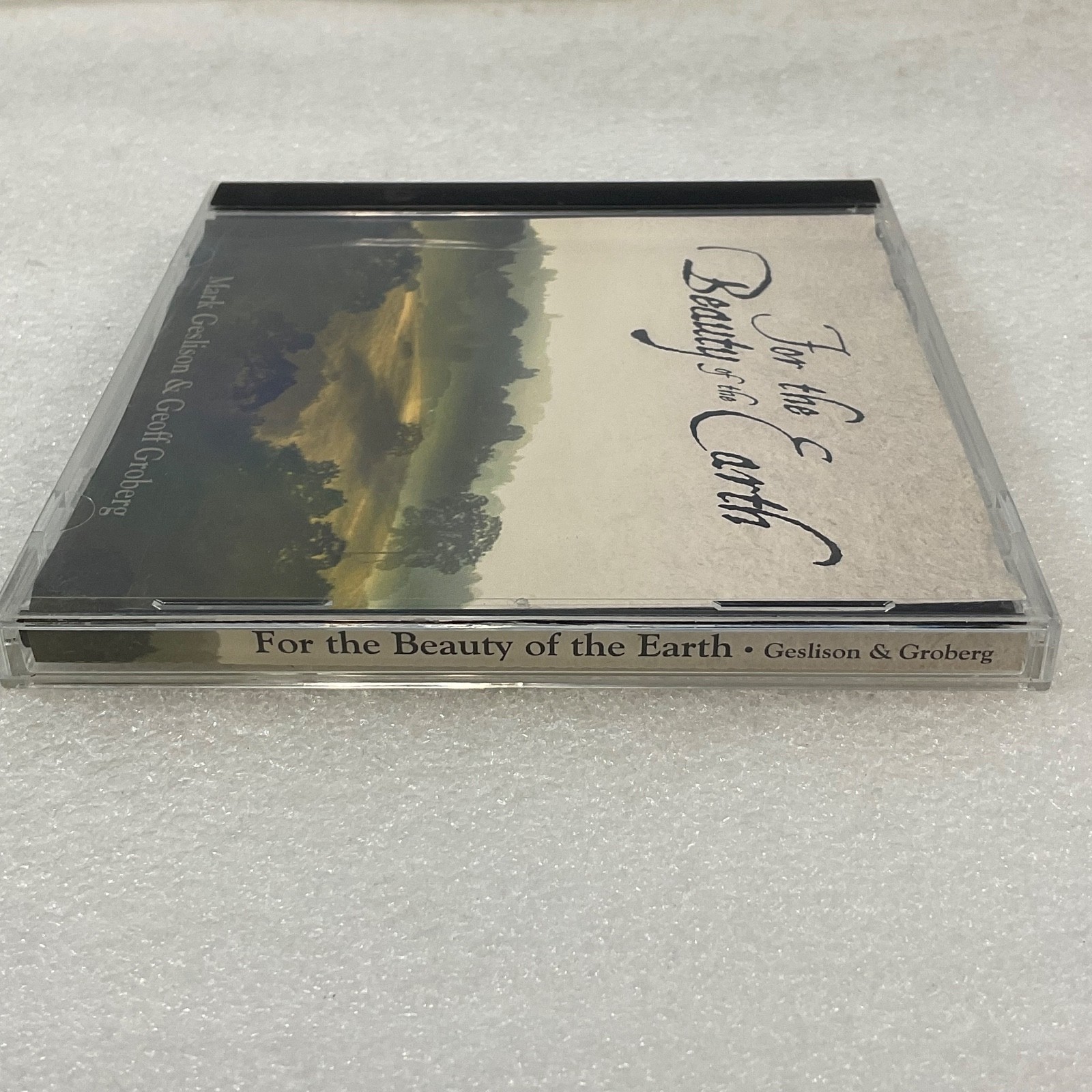 For the Beauty of the Earth CD Mark Geslison Geoff Groberg Hymns Sacred Music - Image 5