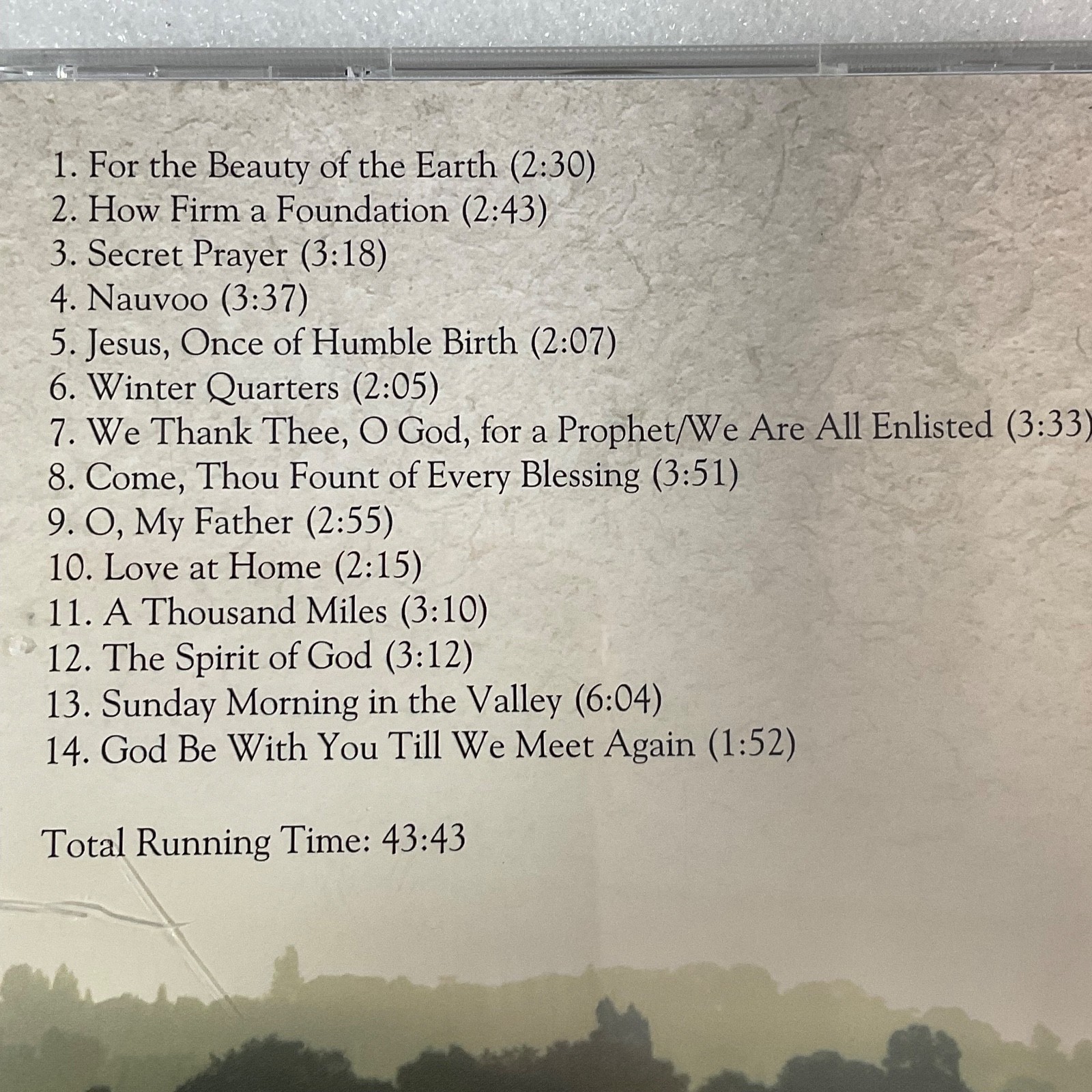 For the Beauty of the Earth CD Mark Geslison Geoff Groberg Hymns Sacred Music - Image 7