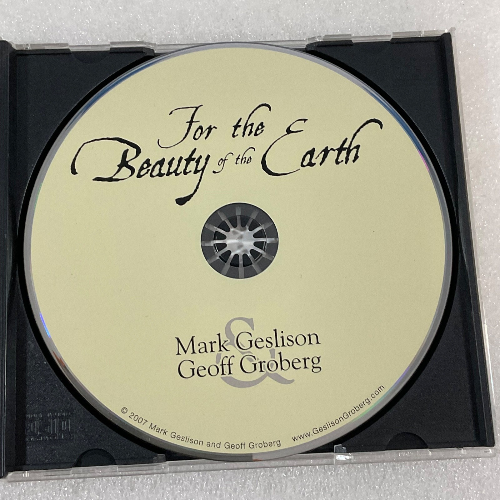 For the Beauty of the Earth CD Mark Geslison Geoff Groberg Hymns Sacred Music - Image 10