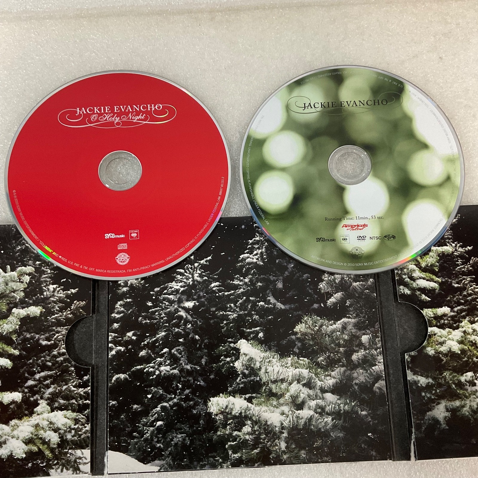 Jackie Evancho O Holy Night CD DVD 2 Disc Holiday Classical Vocal Set - Image 7
