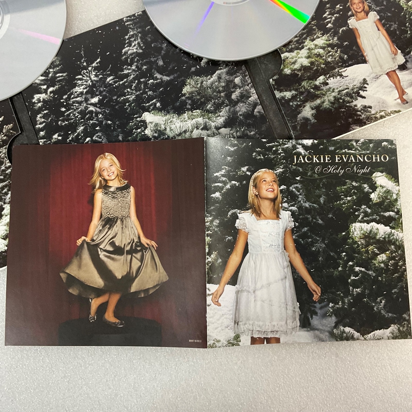 Jackie Evancho O Holy Night CD DVD 2 Disc Holiday Classical Vocal Set - Image 11