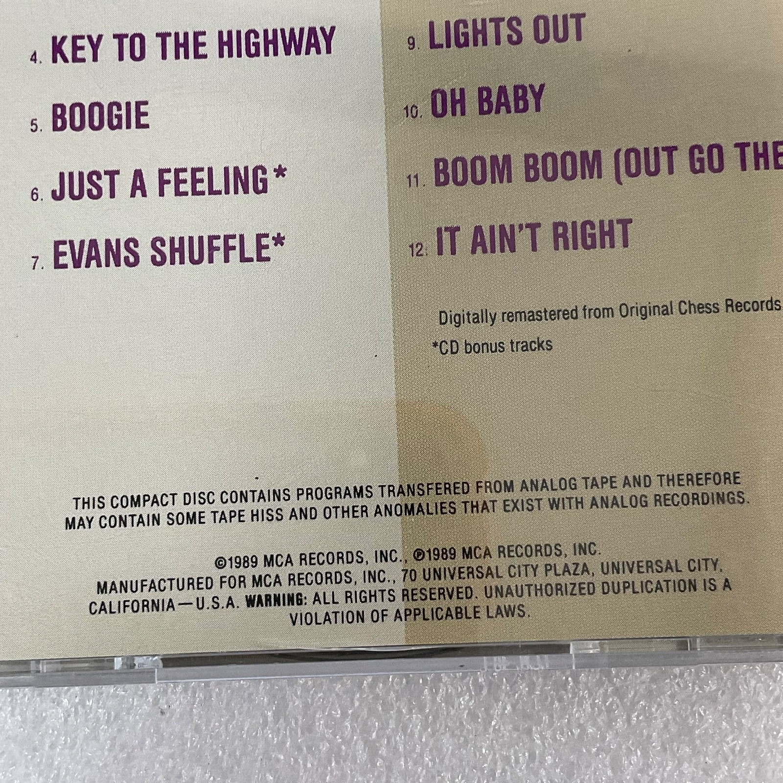 The Best of Little Walter Volume Two CD Chess Blues Remastered - Image 9