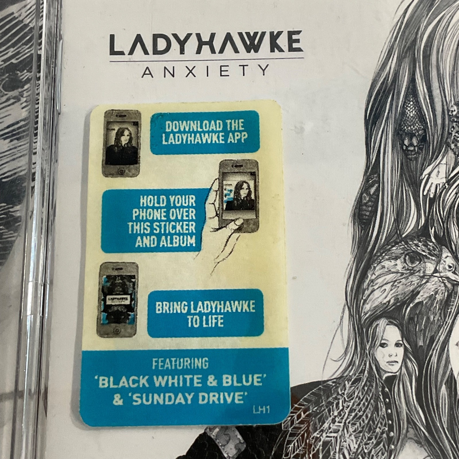 Ladyhawke Anxiety CD 2012 Modular Recordings Indie Pop Electronic - Image 9