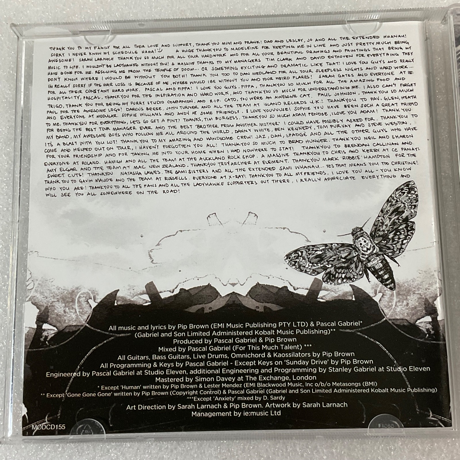 Ladyhawke Anxiety CD 2012 Modular Recordings Indie Pop Electronic - Image 12