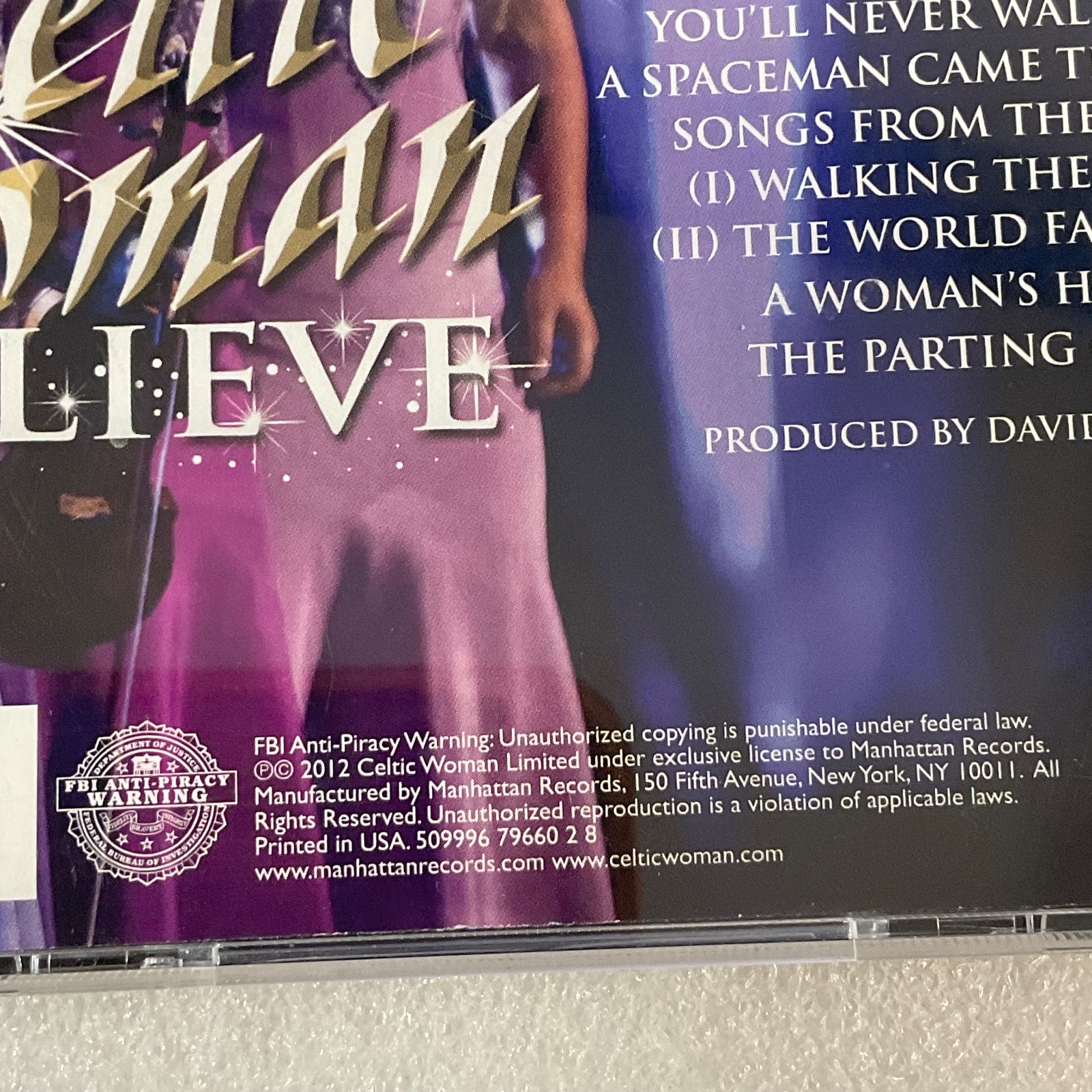 Celtic Woman Believe CD Manhattan Records EMI 2012 Celtic Classical Vocal - Image 12