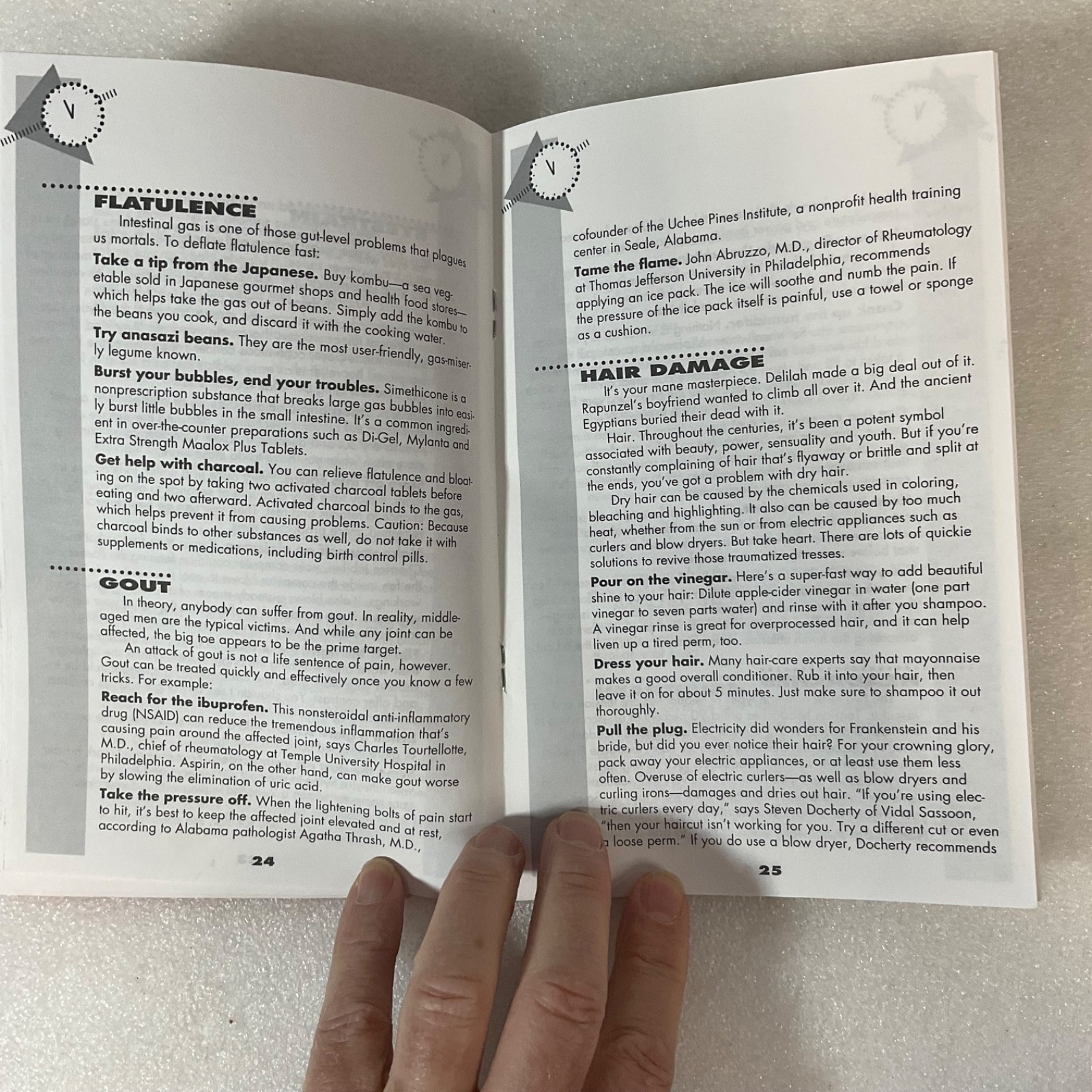 5-Minute Cures Fast-Action Remedies Rodale Press Paperback 1993 - Image 8