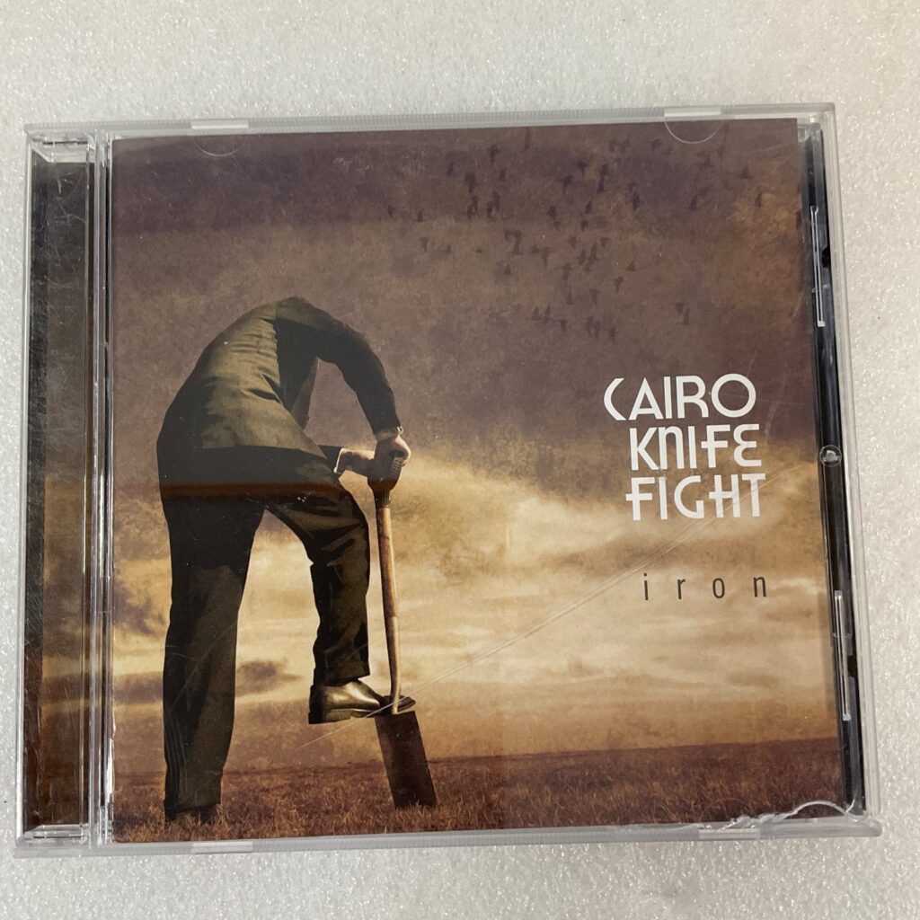 Cairo Knife Fight Iron CD Album 2009 Indie Rock Sony Music - Image 1
