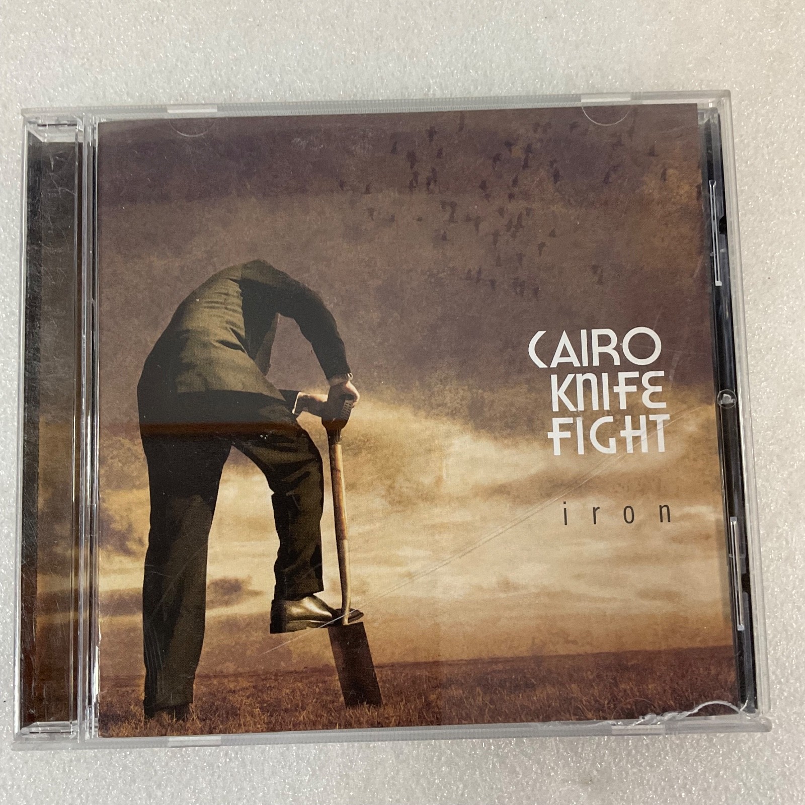 Cairo Knife Fight Iron CD Album 2009 Indie Rock Sony Music - Image 1