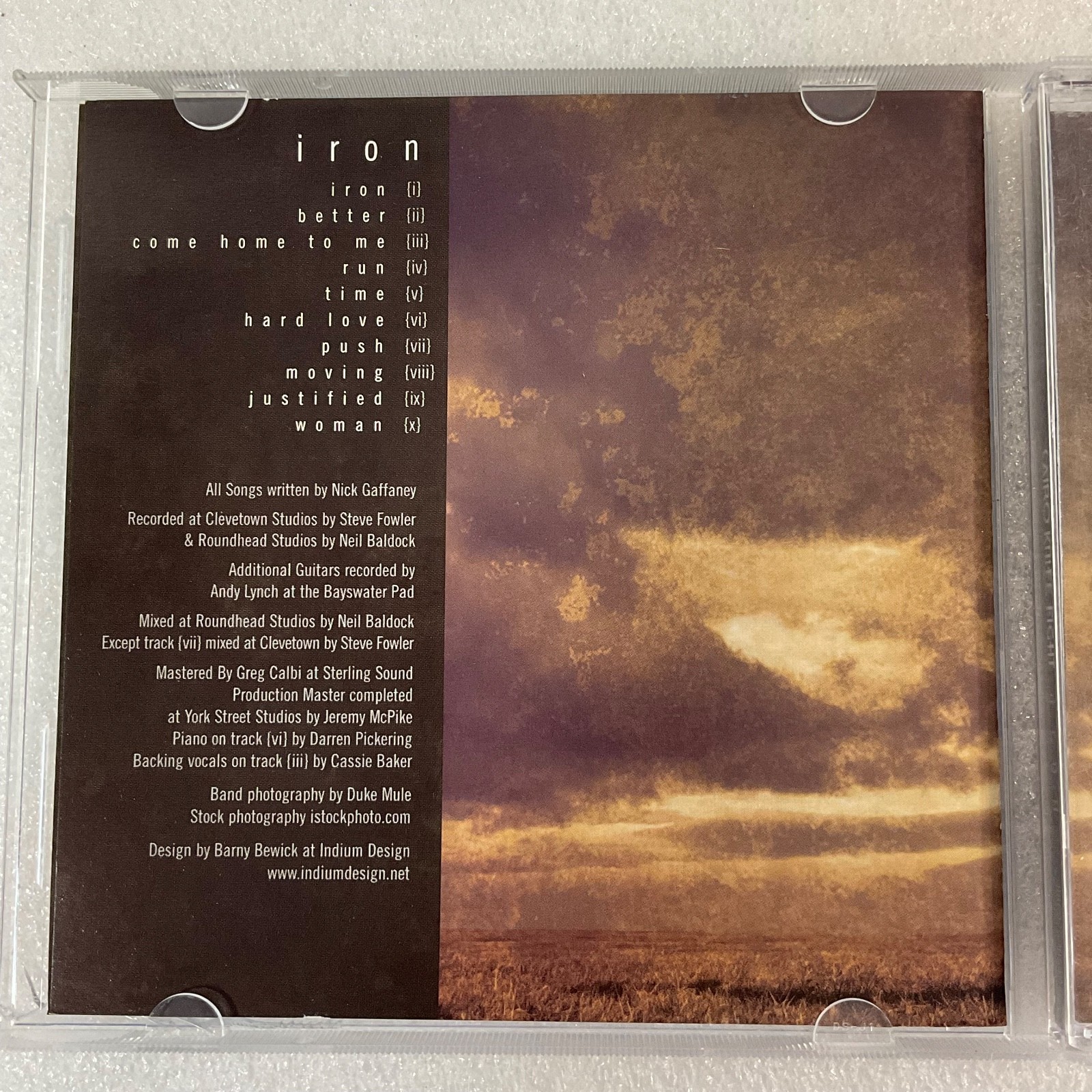 Cairo Knife Fight Iron CD Album 2009 Indie Rock Sony Music - Image 13