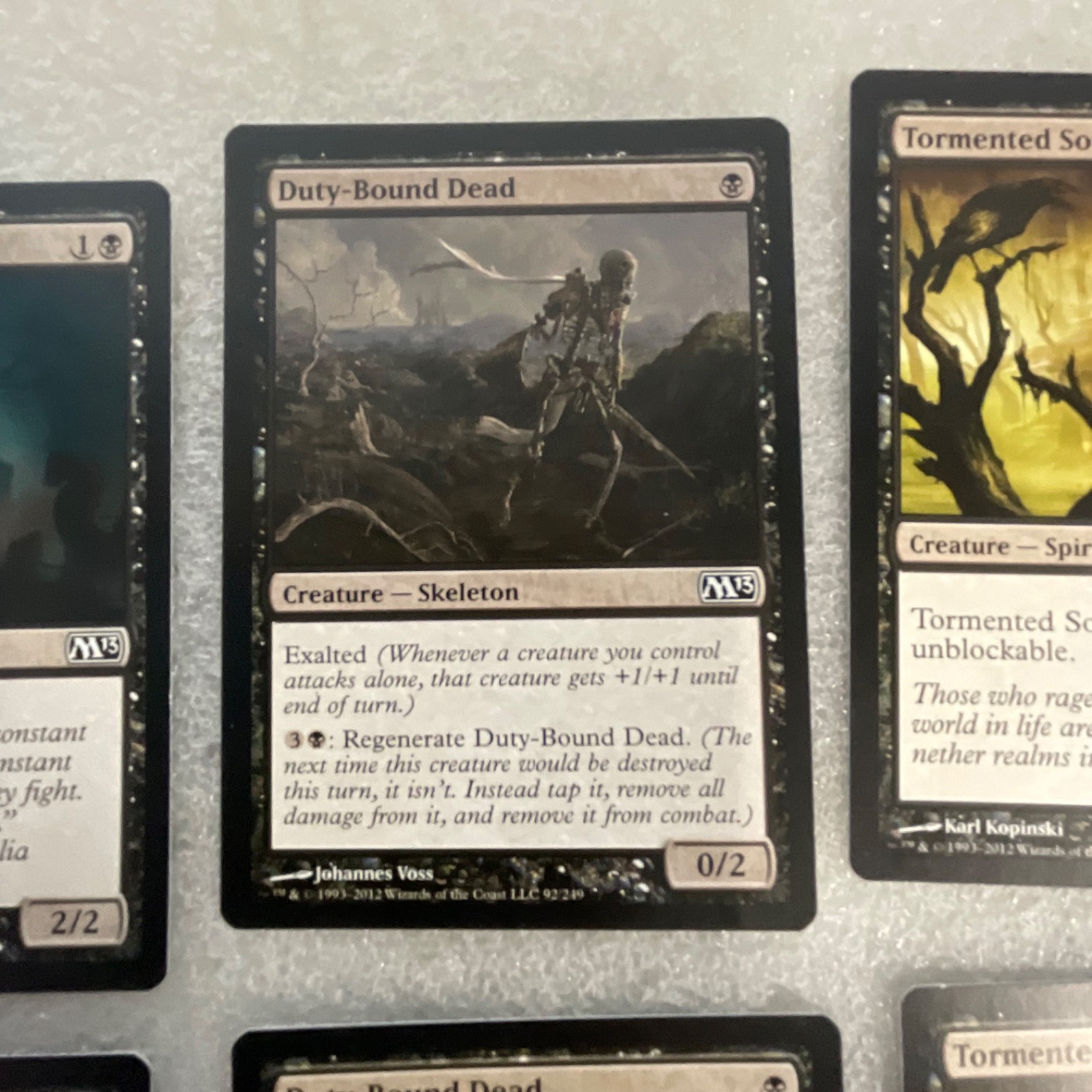 Magic the Gathering Lot of 20 Black Cards M13 Core Set Creatures - Image 3