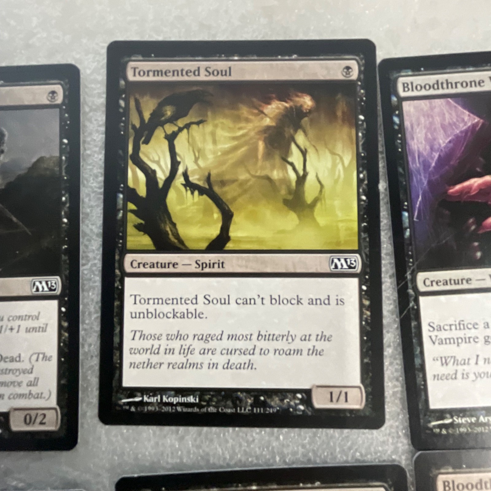 Magic the Gathering Lot of 20 Black Cards M13 Core Set Creatures - Image 4