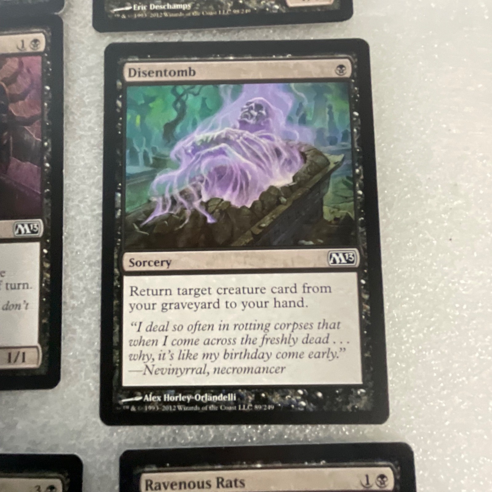 Magic the Gathering Lot of 20 Black Cards M13 Core Set Creatures - Image 7