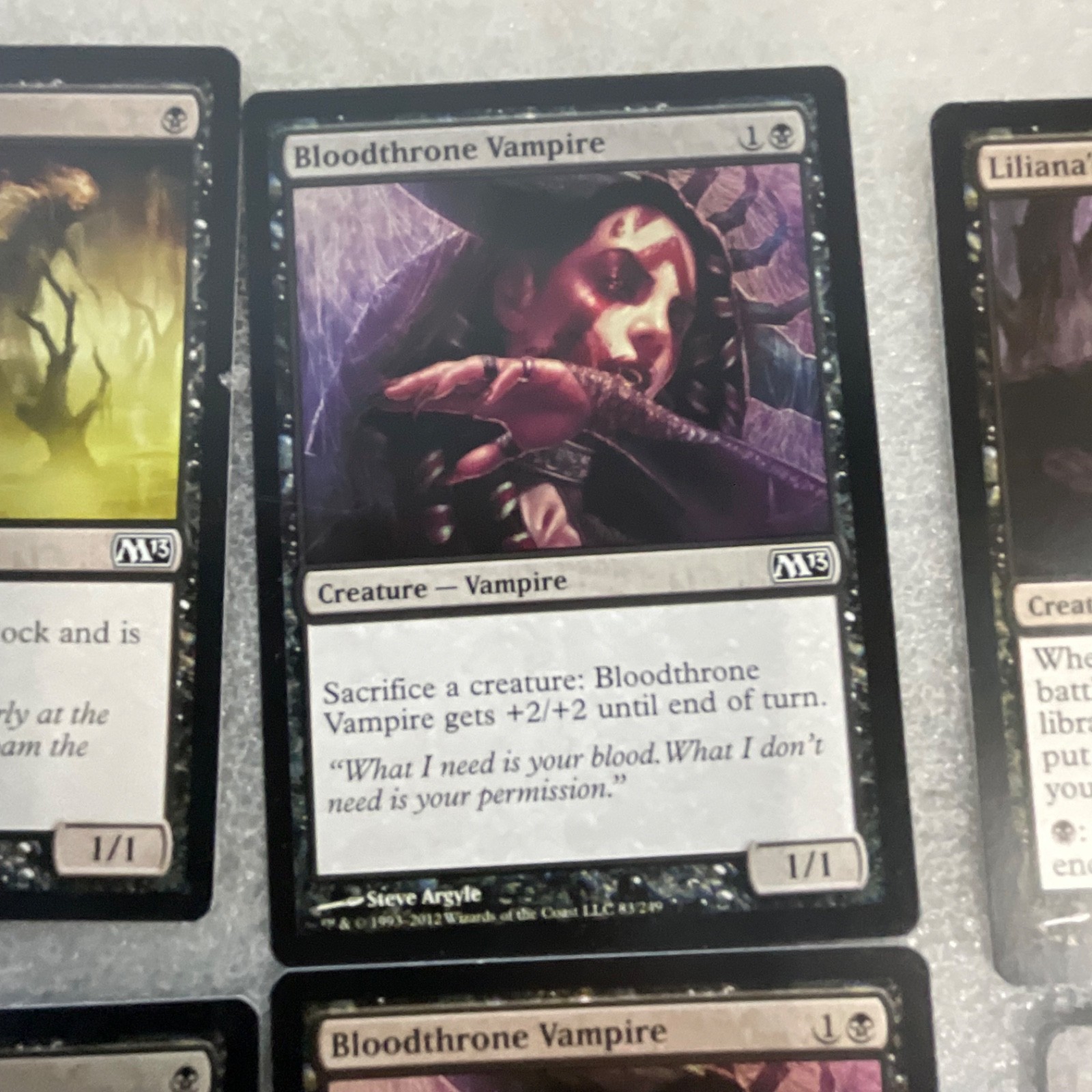 Magic the Gathering Lot of 20 Black Cards M13 Core Set Creatures - Image 5