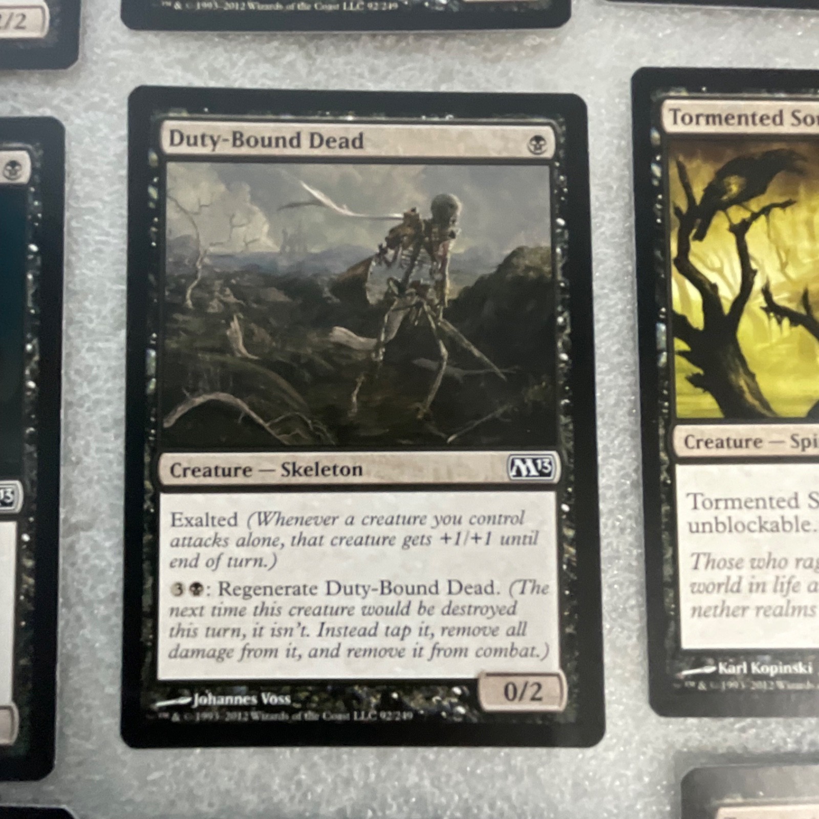 Magic the Gathering Lot of 20 Black Cards M13 Core Set Creatures - Image 10