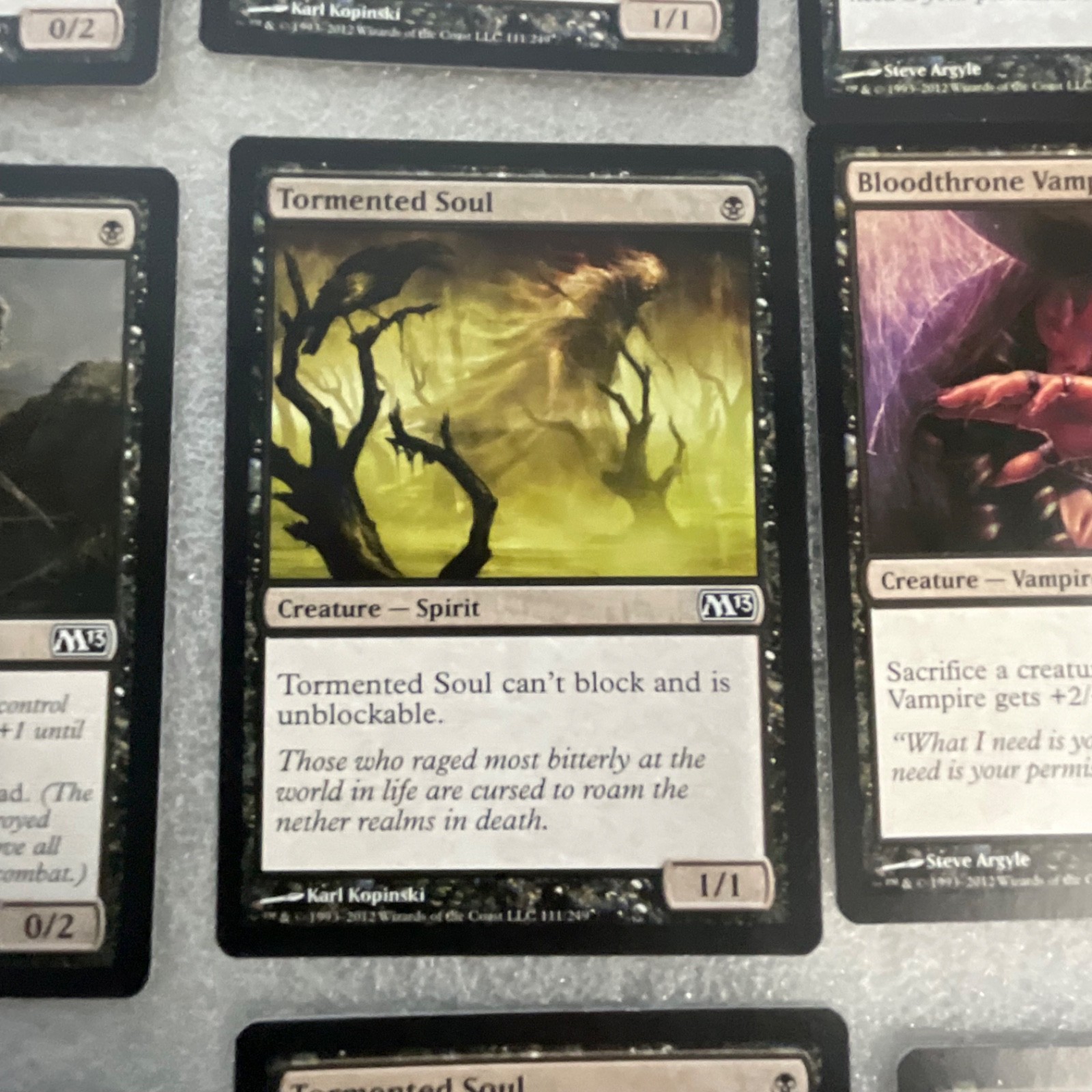 Magic the Gathering Lot of 20 Black Cards M13 Core Set Creatures - Image 9