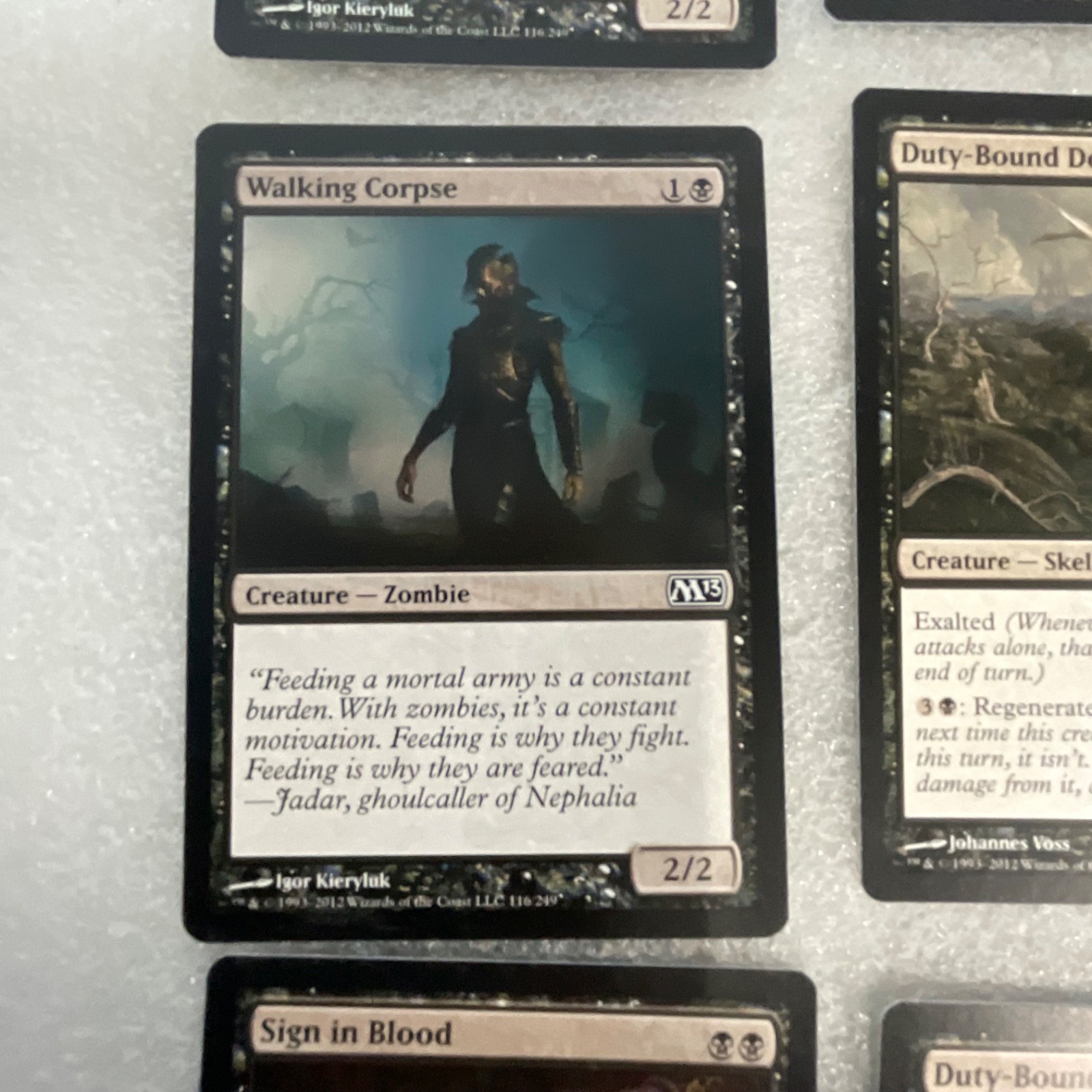 Magic the Gathering Lot of 20 Black Cards M13 Core Set Creatures - Image 11