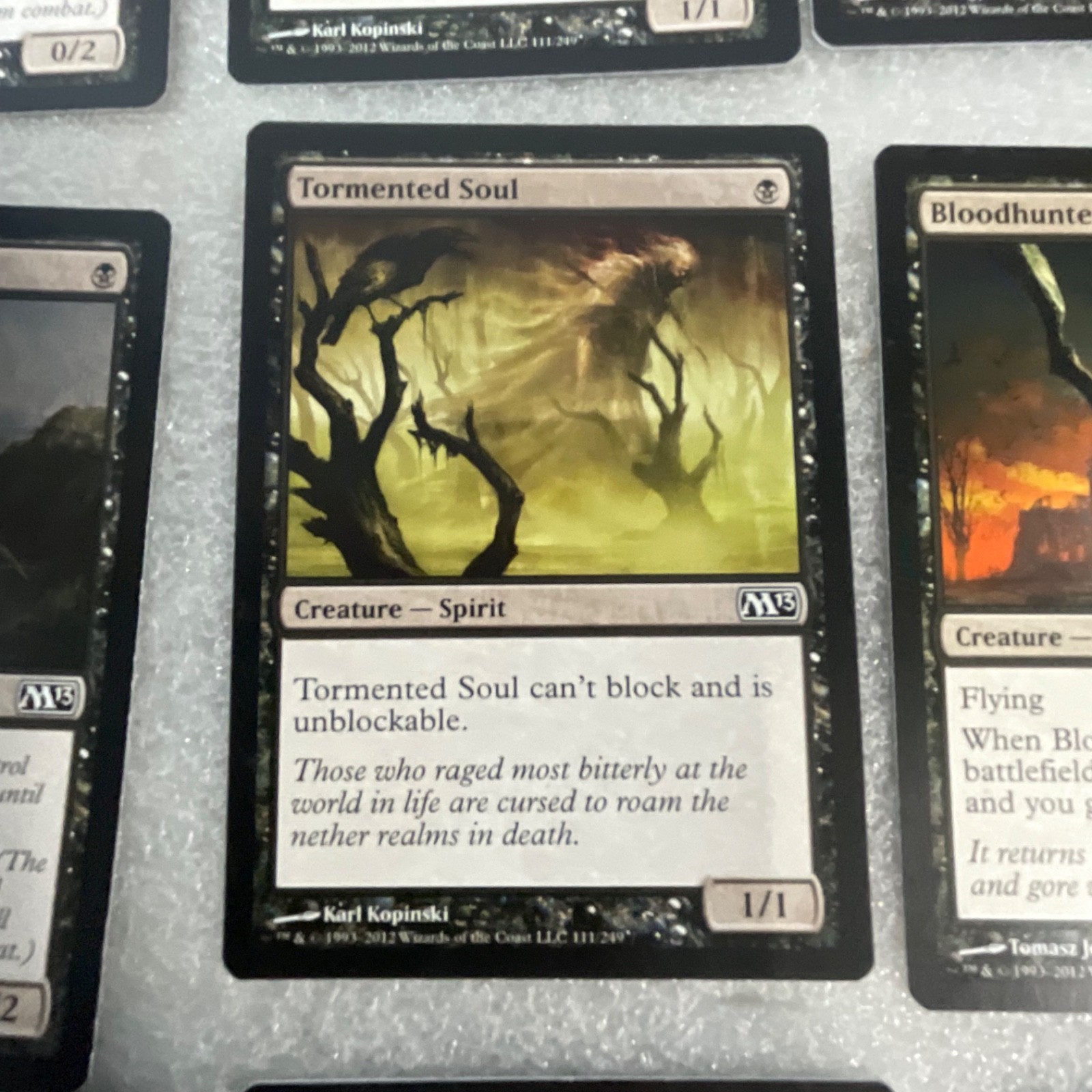 Magic the Gathering Lot of 20 Black Cards M13 Core Set Creatures - Image 14