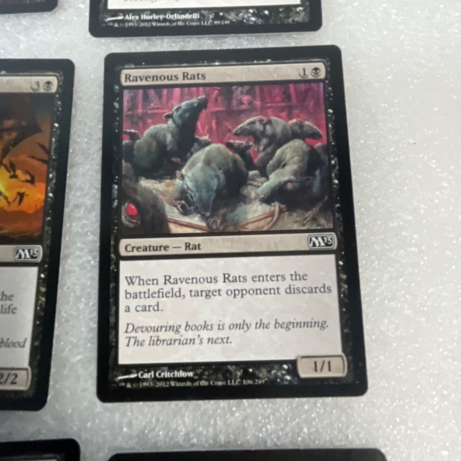 Magic the Gathering Lot of 20 Black Cards M13 Core Set Creatures - Image 16