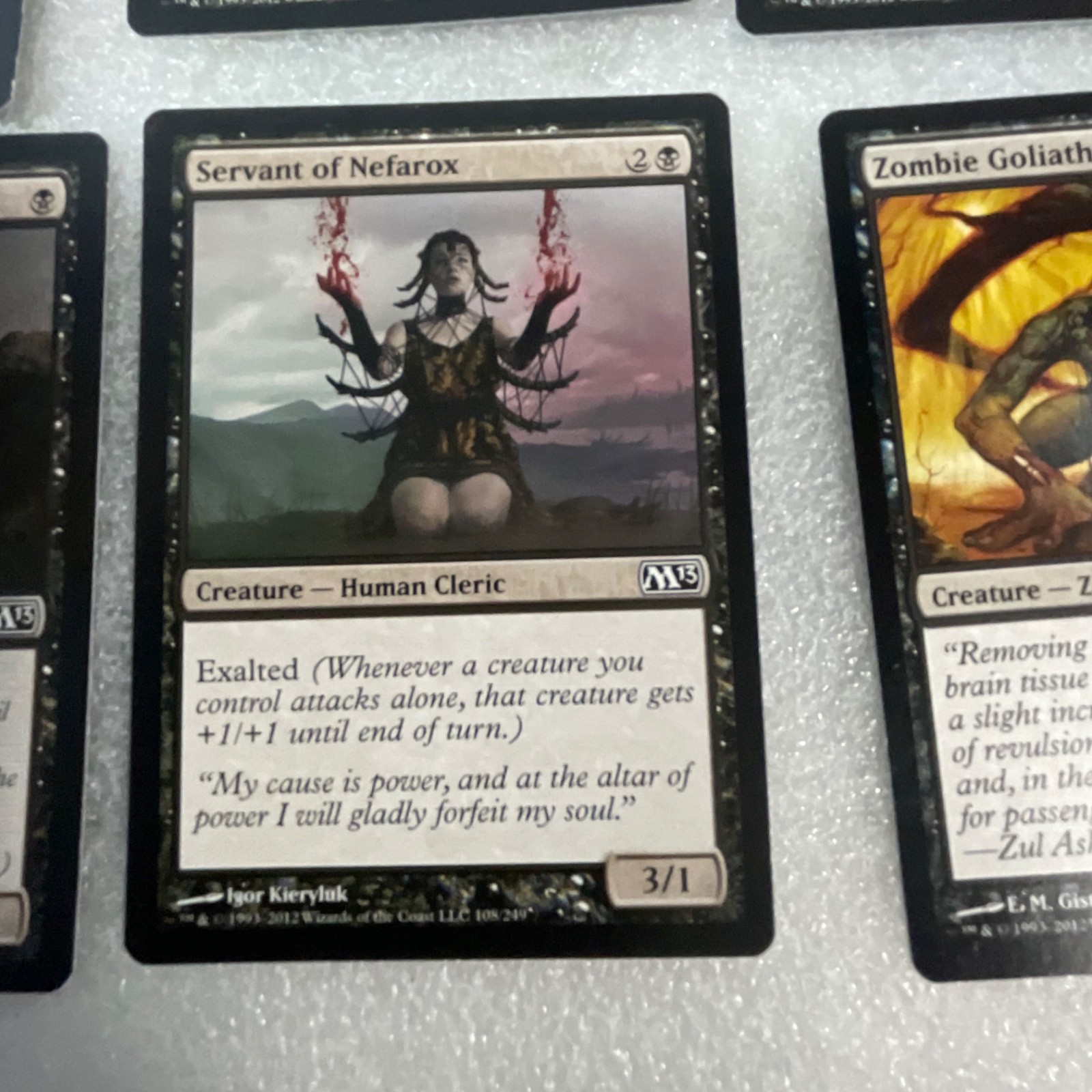 Magic the Gathering Lot of 20 Black Cards M13 Core Set Creatures - Image 19