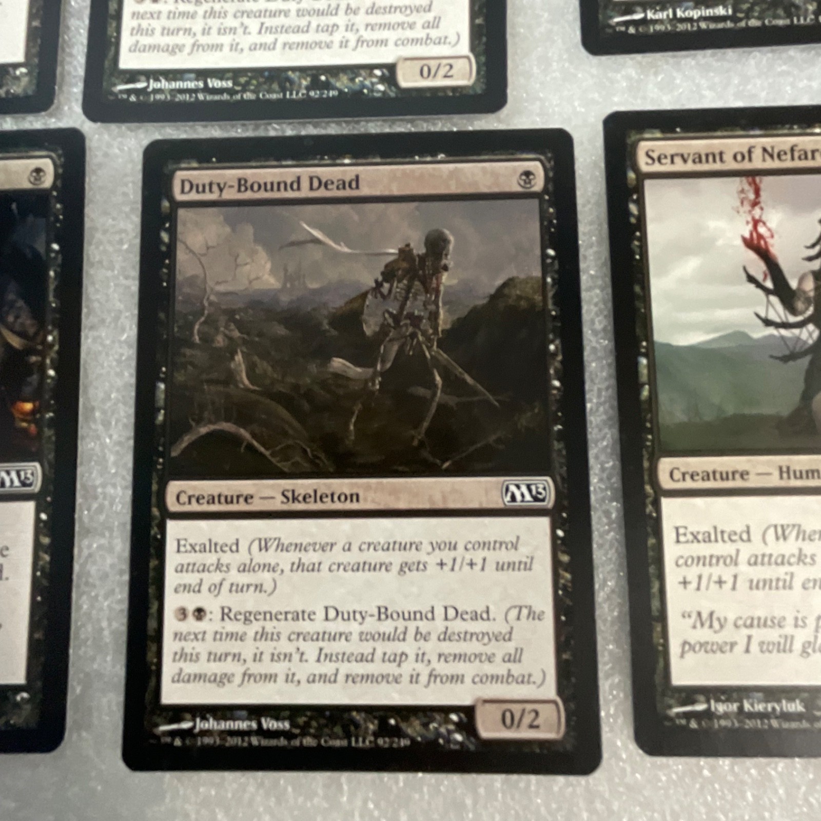 Magic the Gathering Lot of 20 Black Cards M13 Core Set Creatures - Image 20