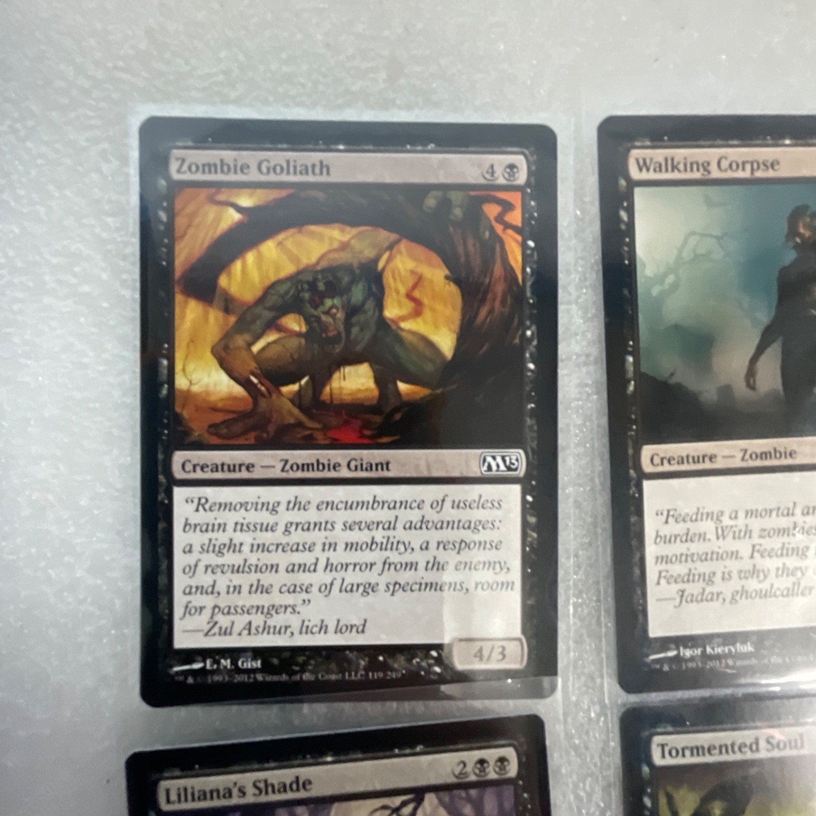 Magic the Gathering Lot of 20 Black Cards M13 Core Set - Image 2