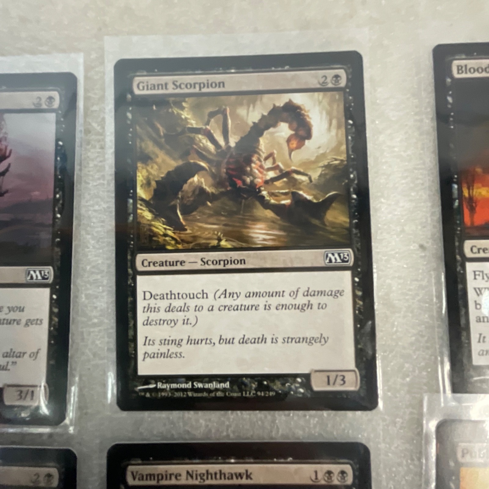 Magic the Gathering Lot of 20 Black Cards M13 Core Set - Image 5
