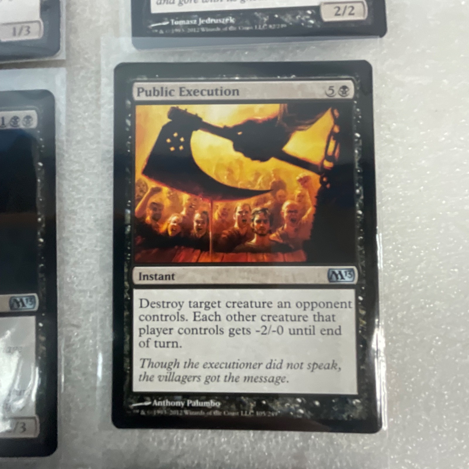Magic the Gathering Lot of 20 Black Cards M13 Core Set - Image 7