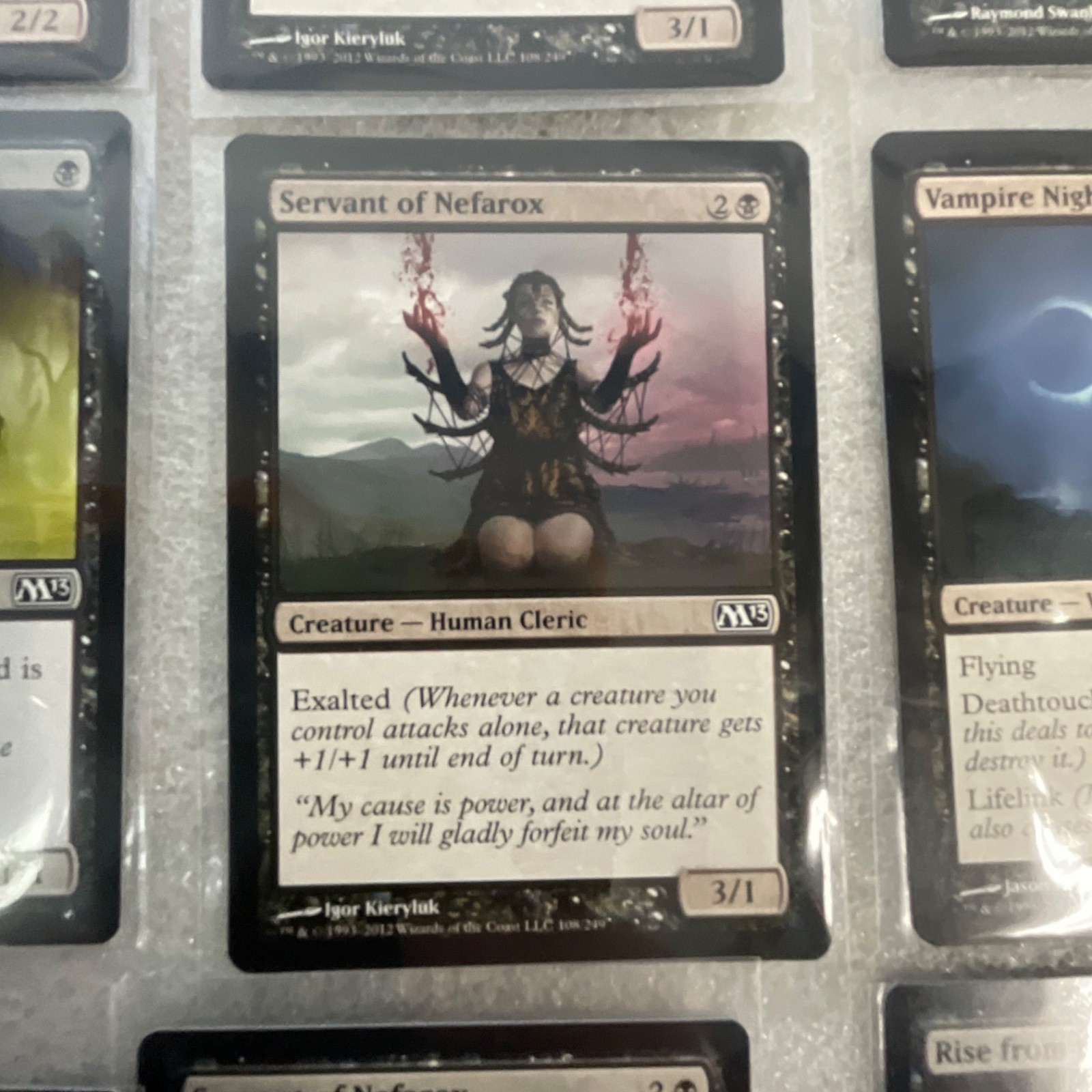 Magic the Gathering Lot of 20 Black Cards M13 Core Set - Image 9