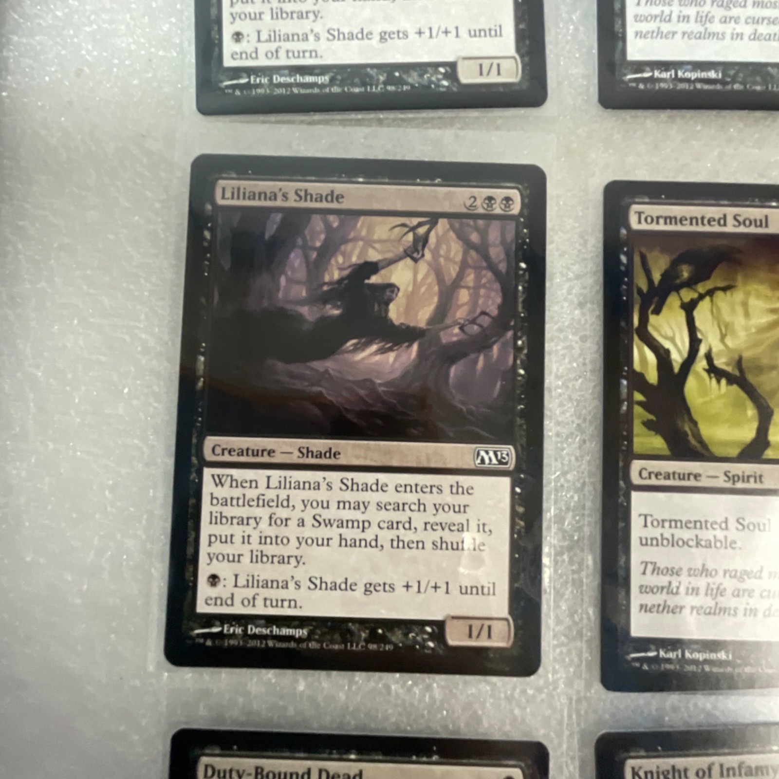 Magic the Gathering Lot of 20 Black Cards M13 Core Set - Image 12
