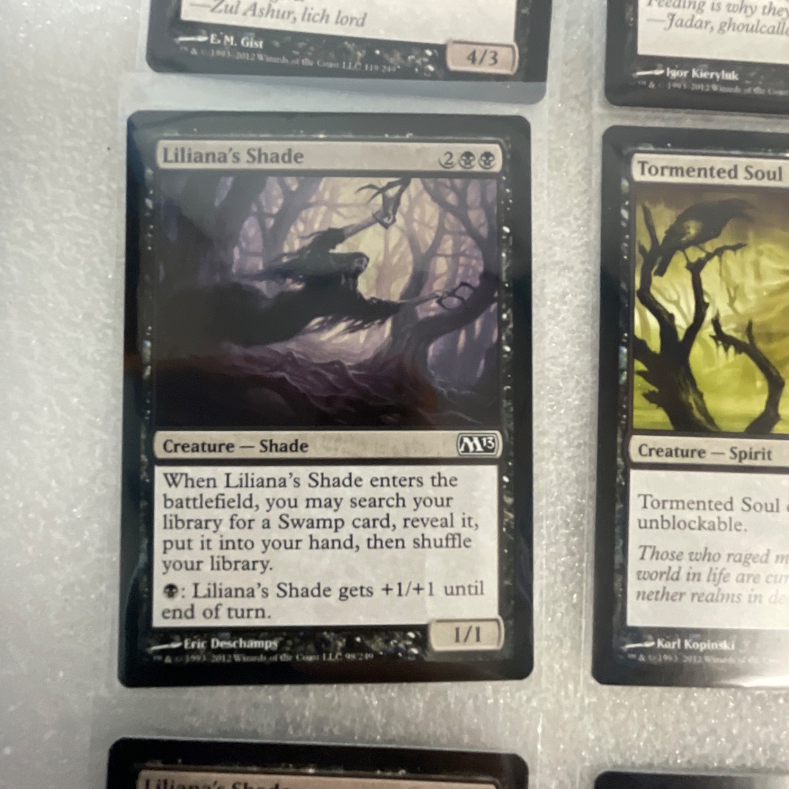 Magic the Gathering Lot of 20 Black Cards M13 Core Set - Image 11
