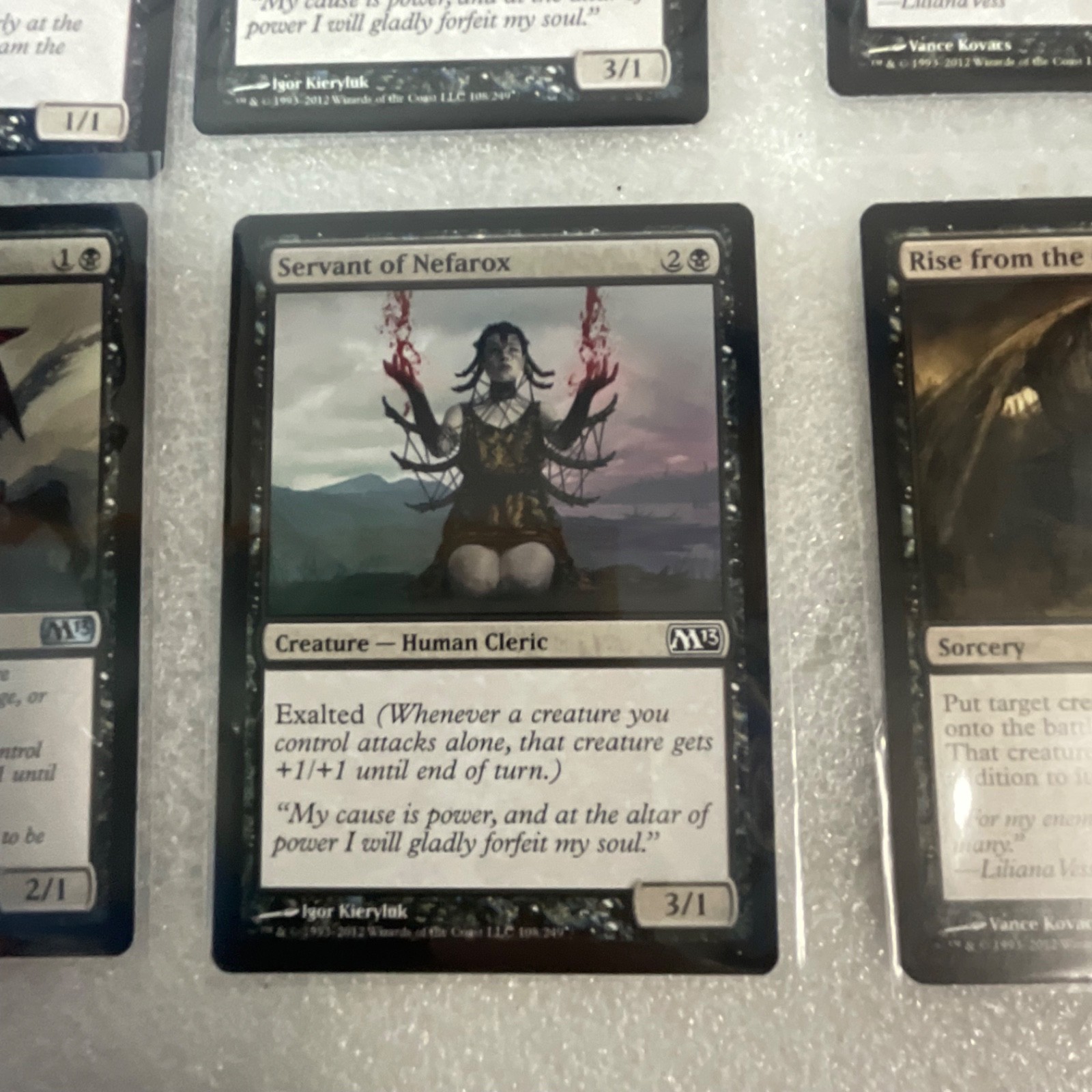 Magic the Gathering Lot of 20 Black Cards M13 Core Set - Image 19