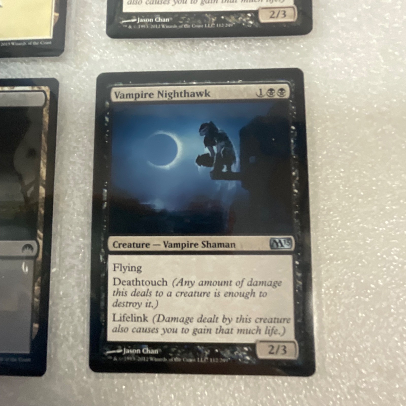 Magic the Gathering Lot of 20 Black M13 Cards Vampires & Spells - Image 17