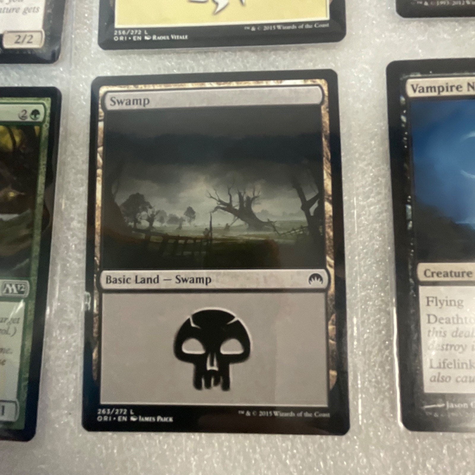 Magic the Gathering Lot of 20 Black M13 Cards Vampires & Spells - Image 18
