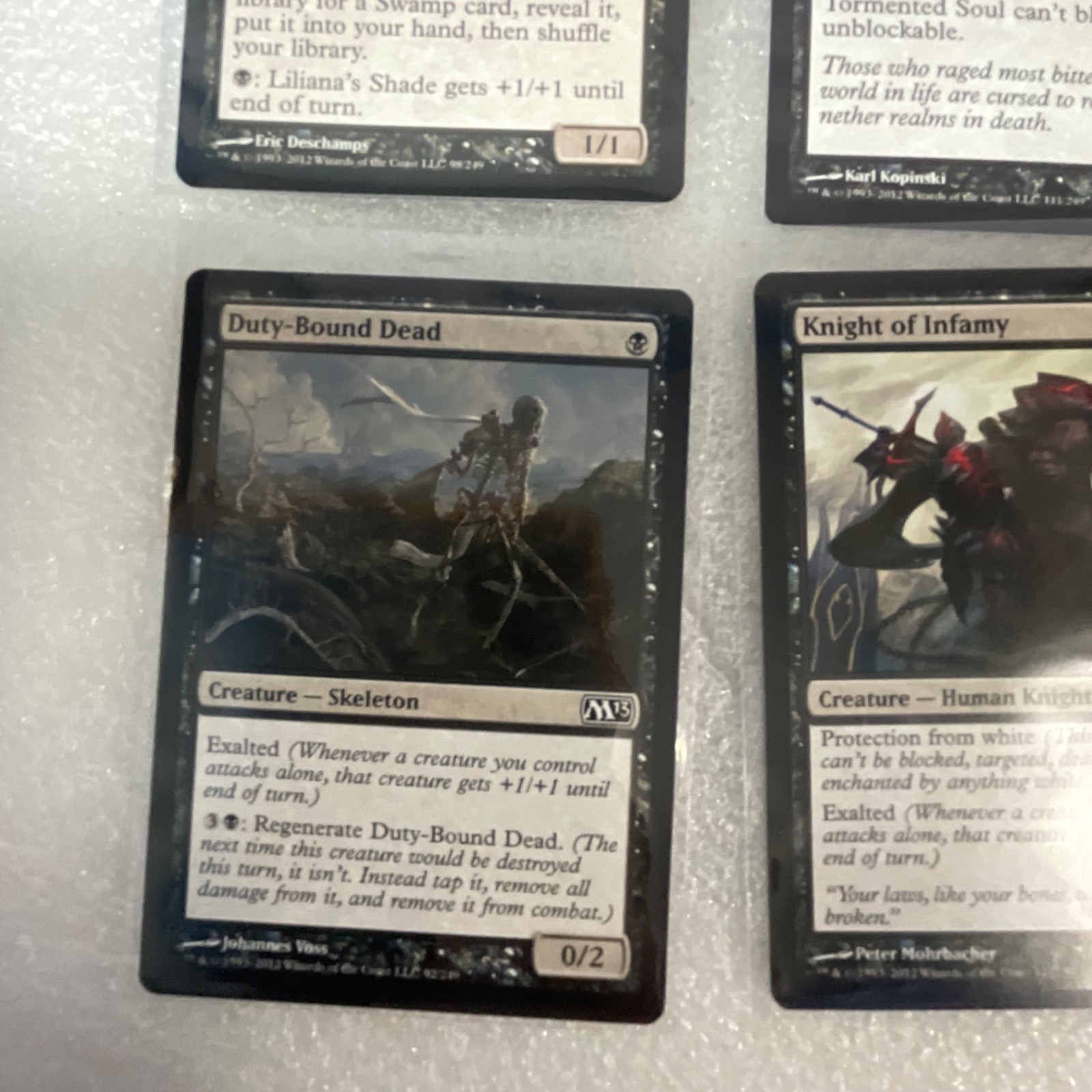 Magic the Gathering Lot of 20 Black Cards M13 Core Set - Image 21