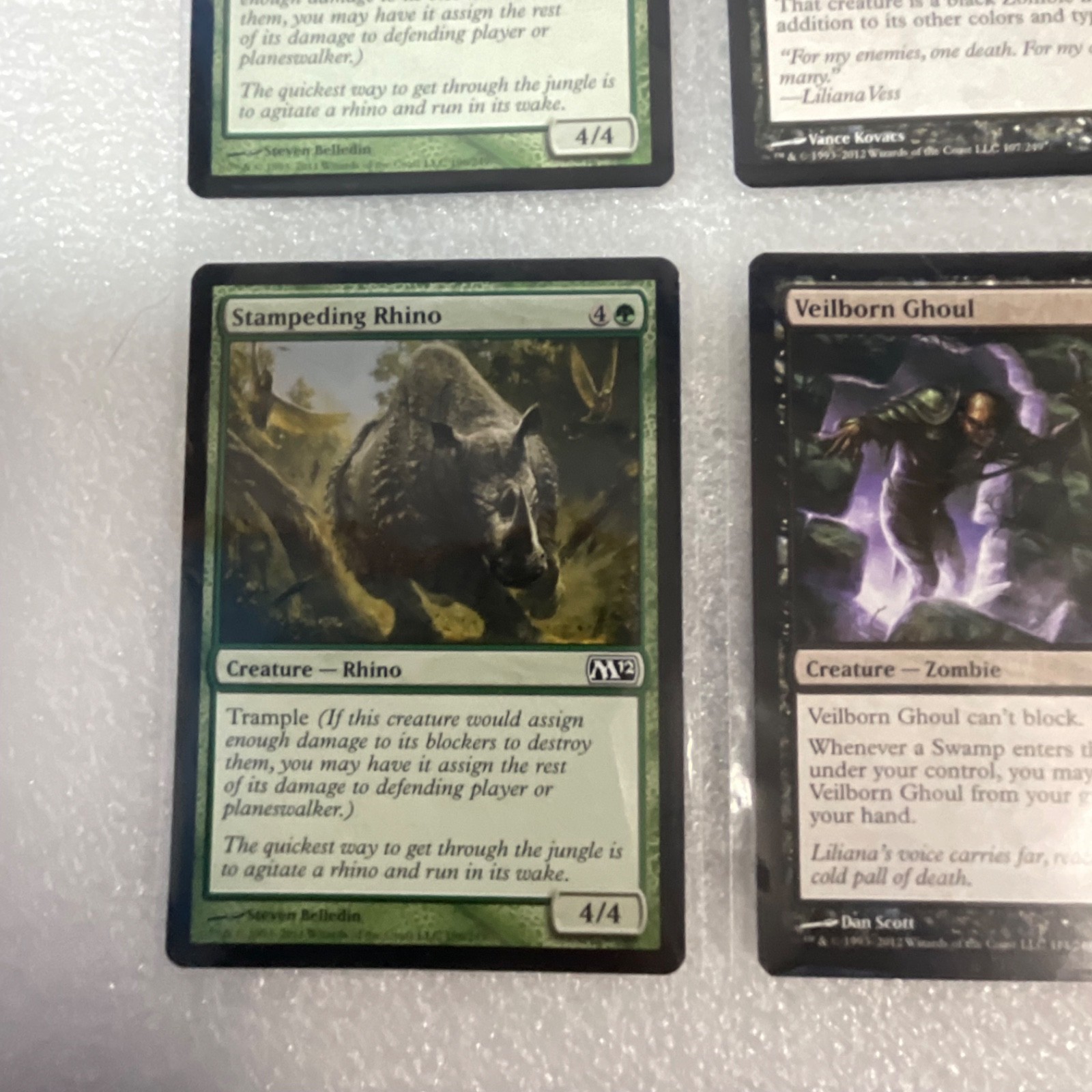 Magic the Gathering Lot of 20 Black M13 Cards Vampires & Spells - Image 21