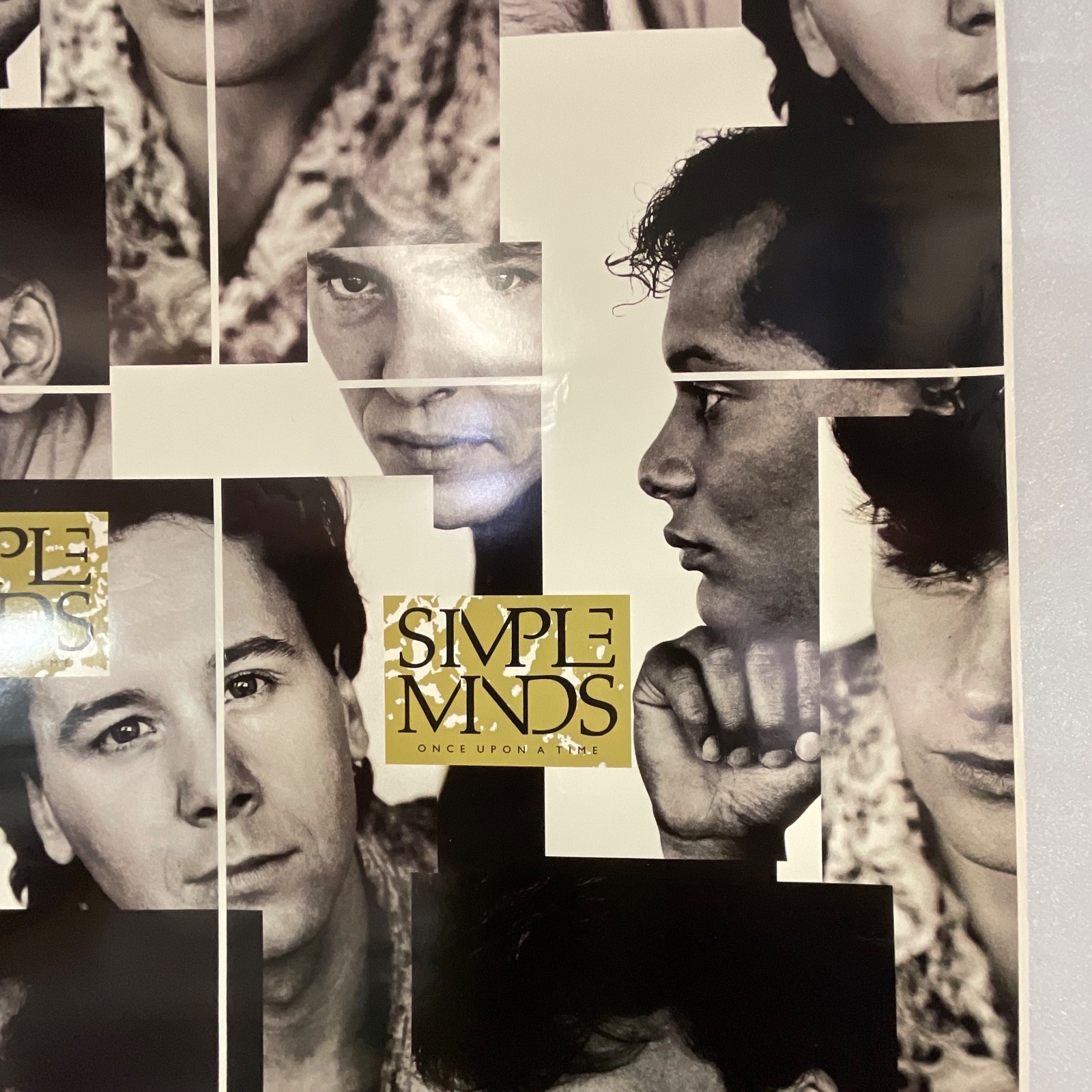 Vintage Simple Minds Poster 36inx24in Music Wall Art Collectible Once Upon aTime - Image 5