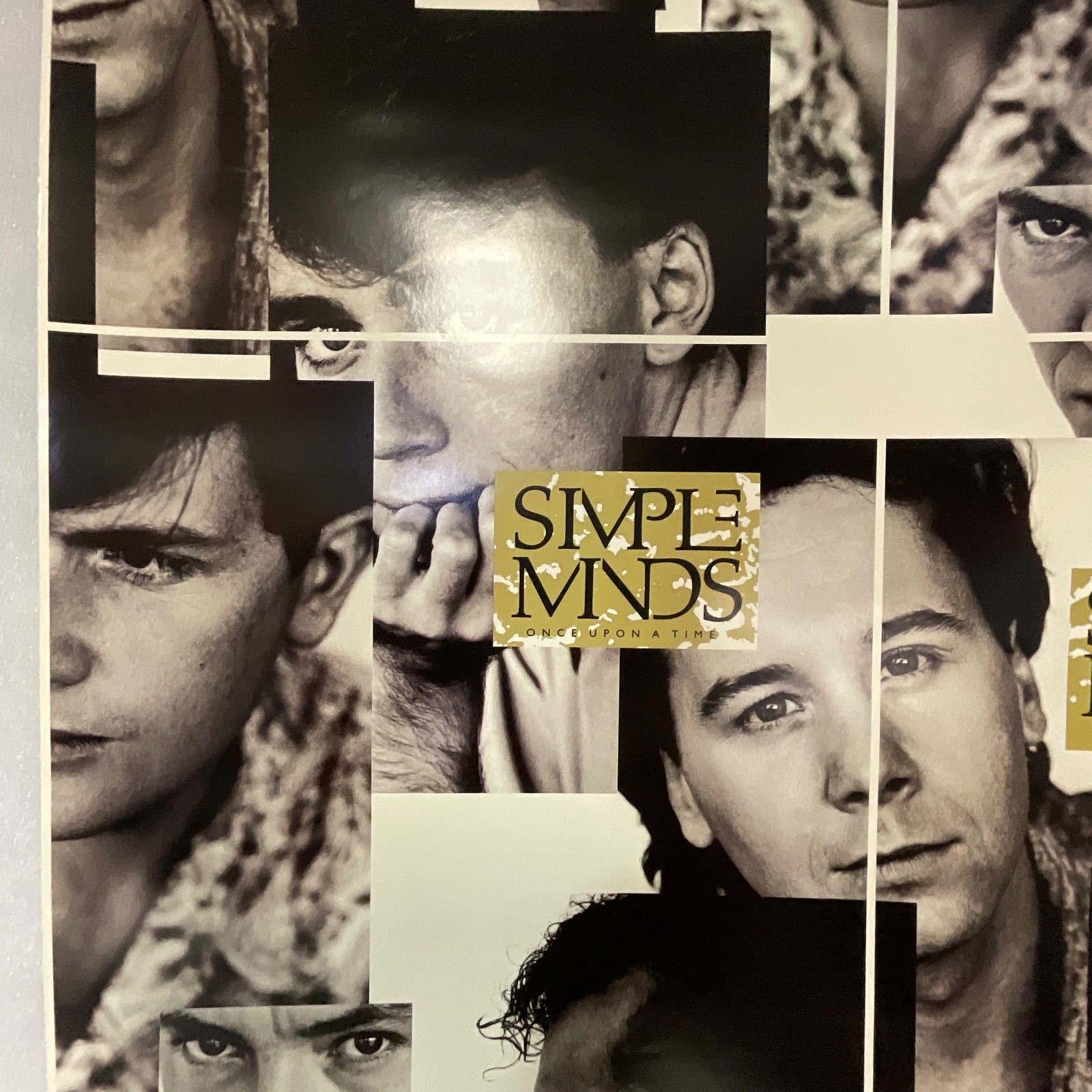 Vintage Simple Minds Poster 36inx24in Music Wall Art Collectible Once Upon aTime - Image 7