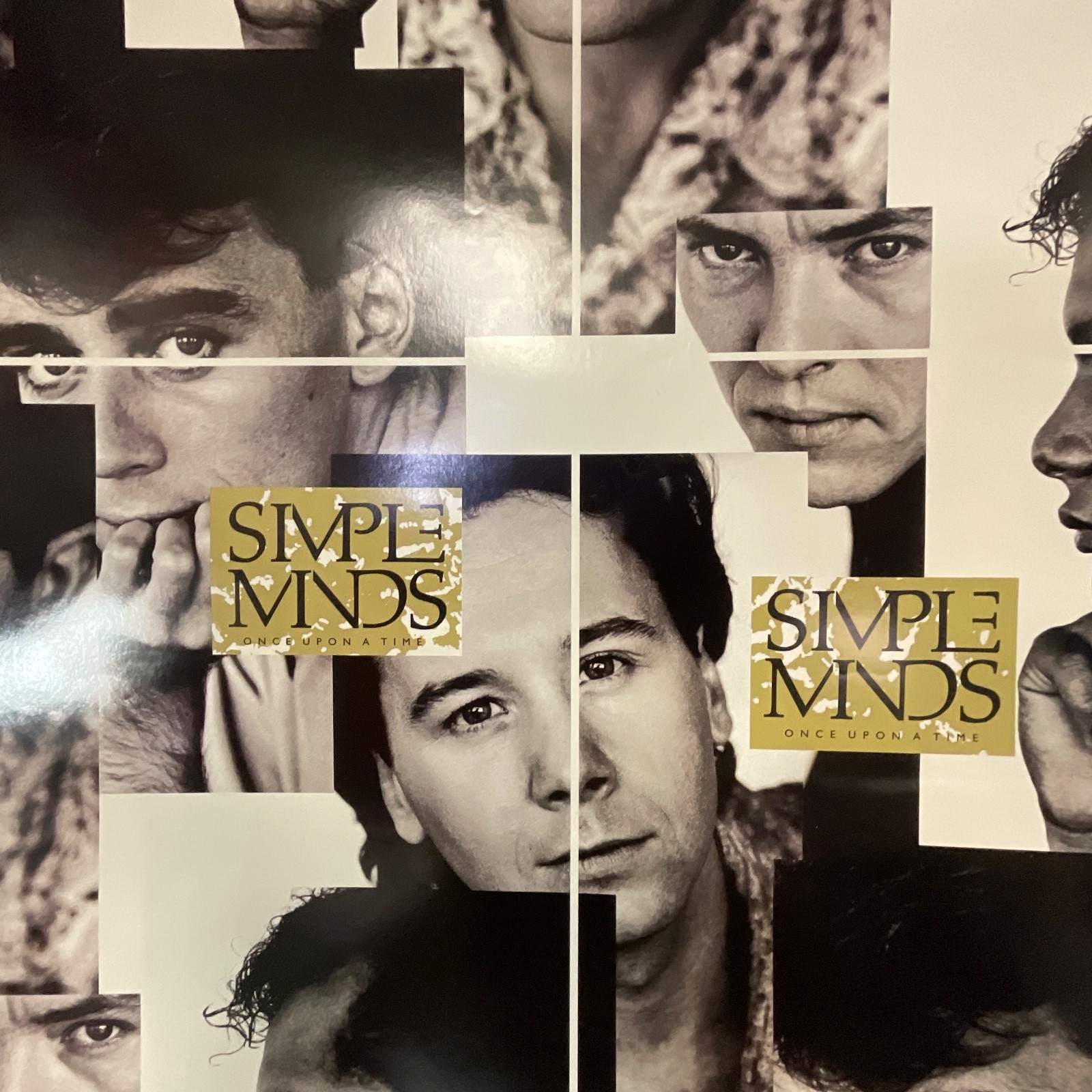 Vintage Simple Minds Poster 36inx24in Music Wall Art Collectible Once Upon aTime - Image 6