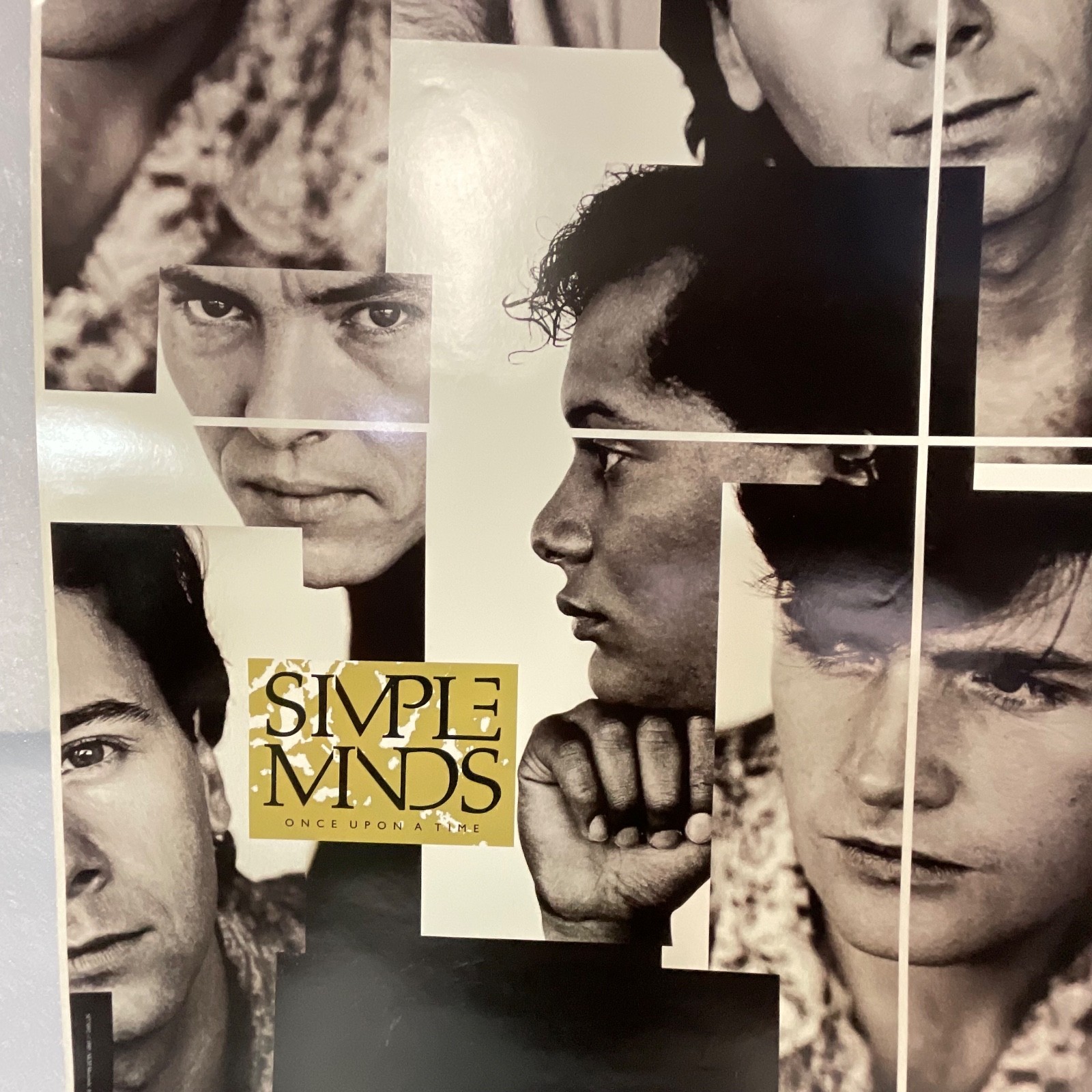 Vintage Simple Minds Poster 36inx24in Music Wall Art Collectible Once Upon aTime - Image 8