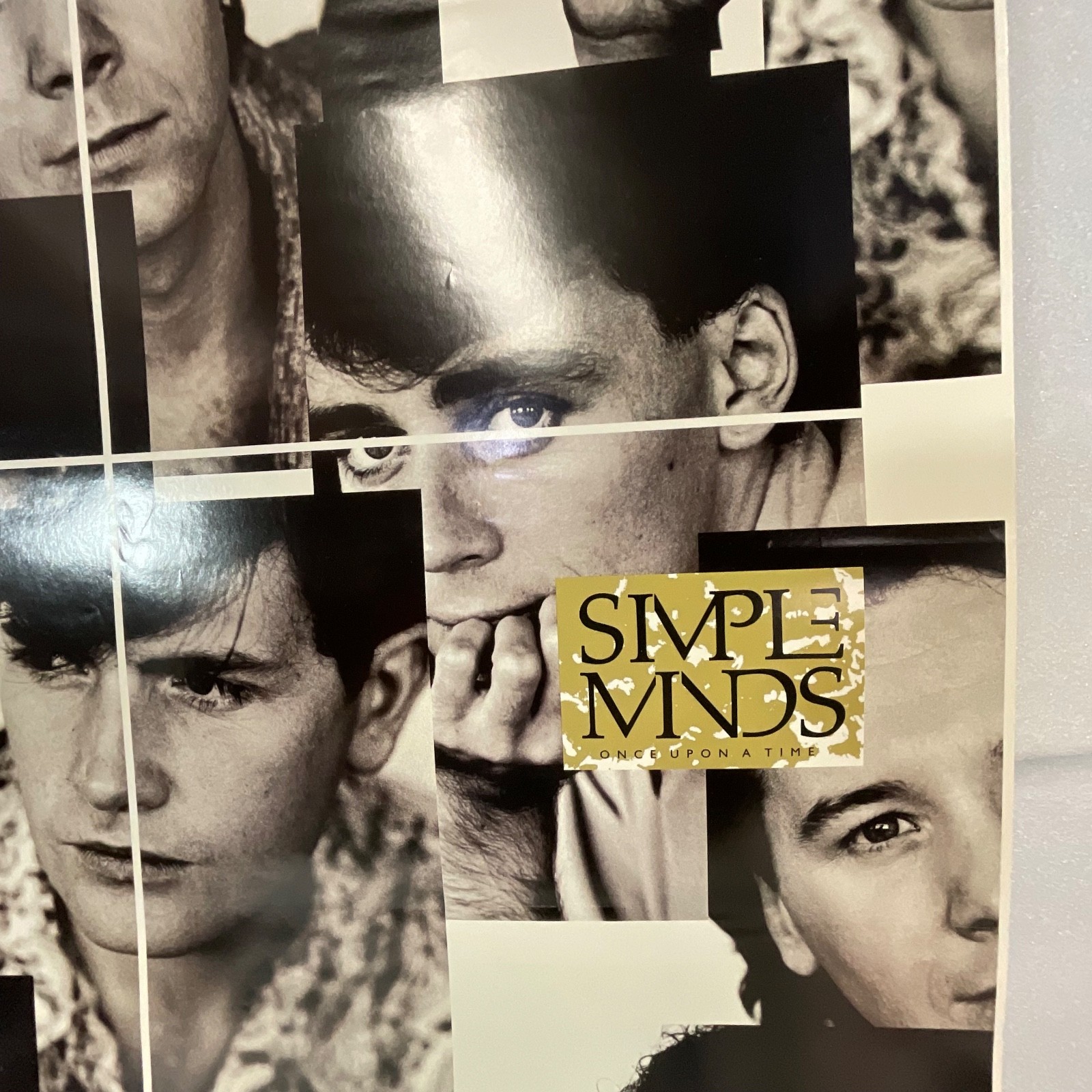 Vintage Simple Minds Poster 36inx24in Music Wall Art Collectible Once Upon aTime - Image 10