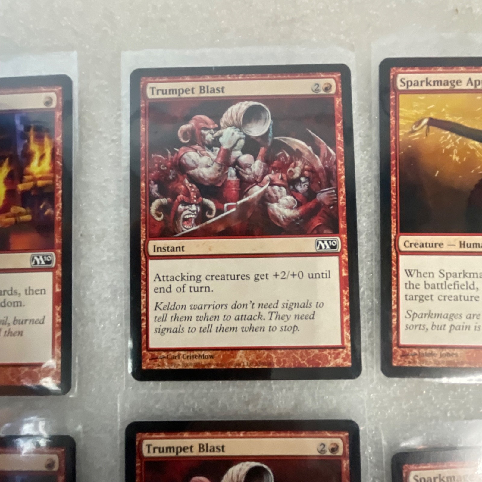Magic the Gathering Lot of 20 Red M13 Core Set Cards Mixed - Image 5