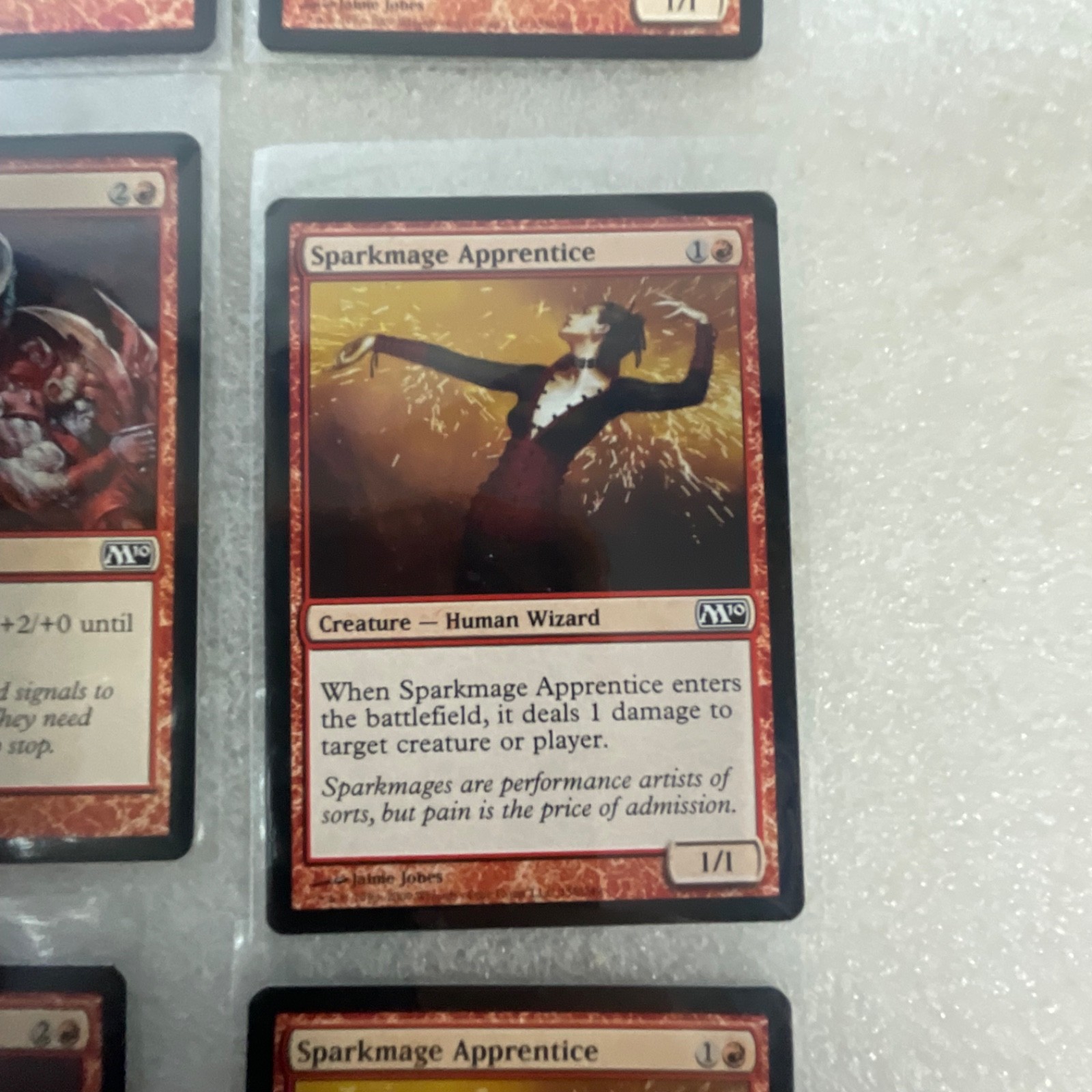 Magic the Gathering Lot of 20 Red M13 Core Set Cards Mixed - Image 7