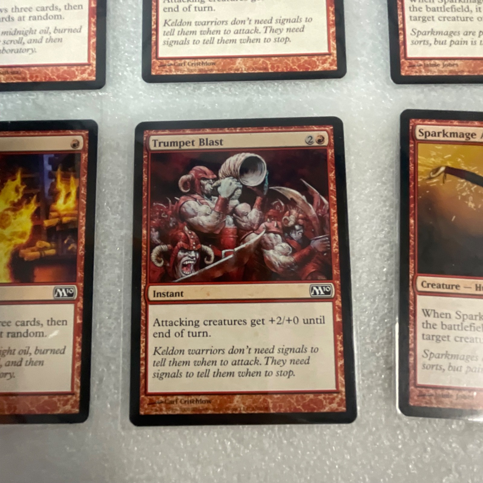 Magic the Gathering Lot of 20 Red M13 Core Set Cards Mixed - Image 18
