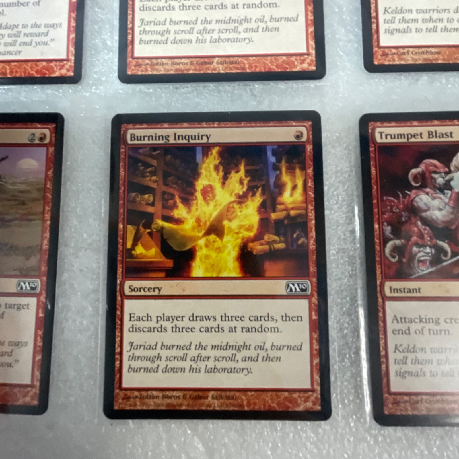 Magic the Gathering Lot of 20 Red M13 Core Set Cards Mixed - Image 19