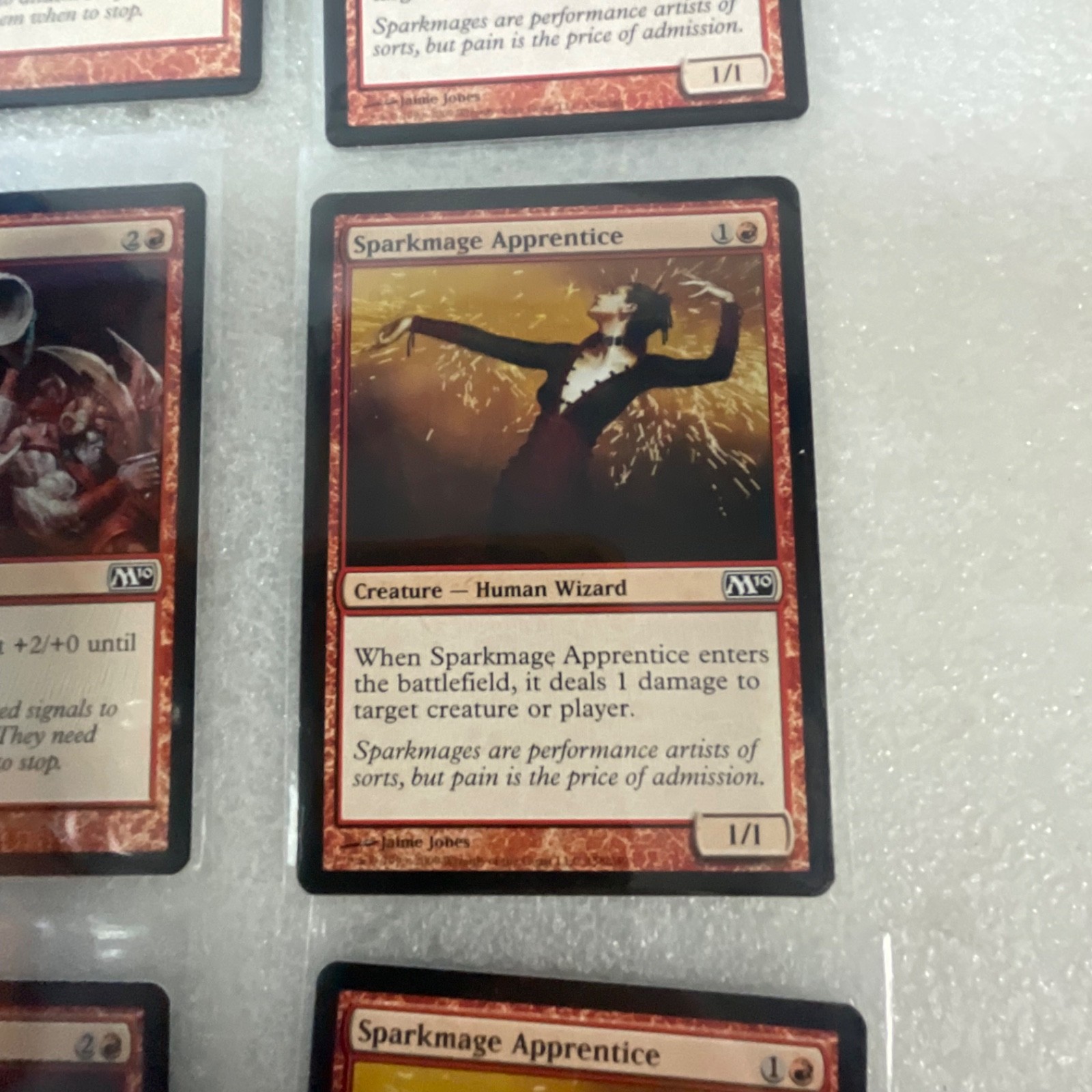 Magic the Gathering Lot of 20 Red M13 Core Set Cards Mixed - Image 16