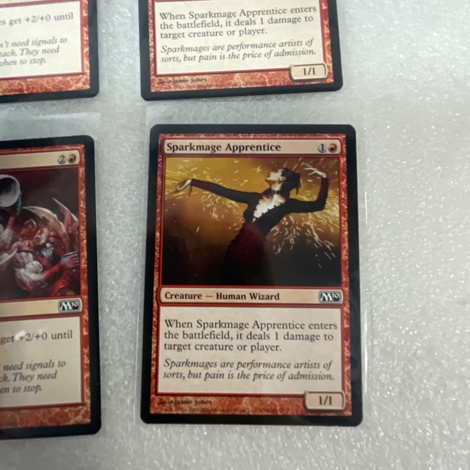 Magic the Gathering Lot of 20 Red M13 Core Set Cards Mixed - Image 17