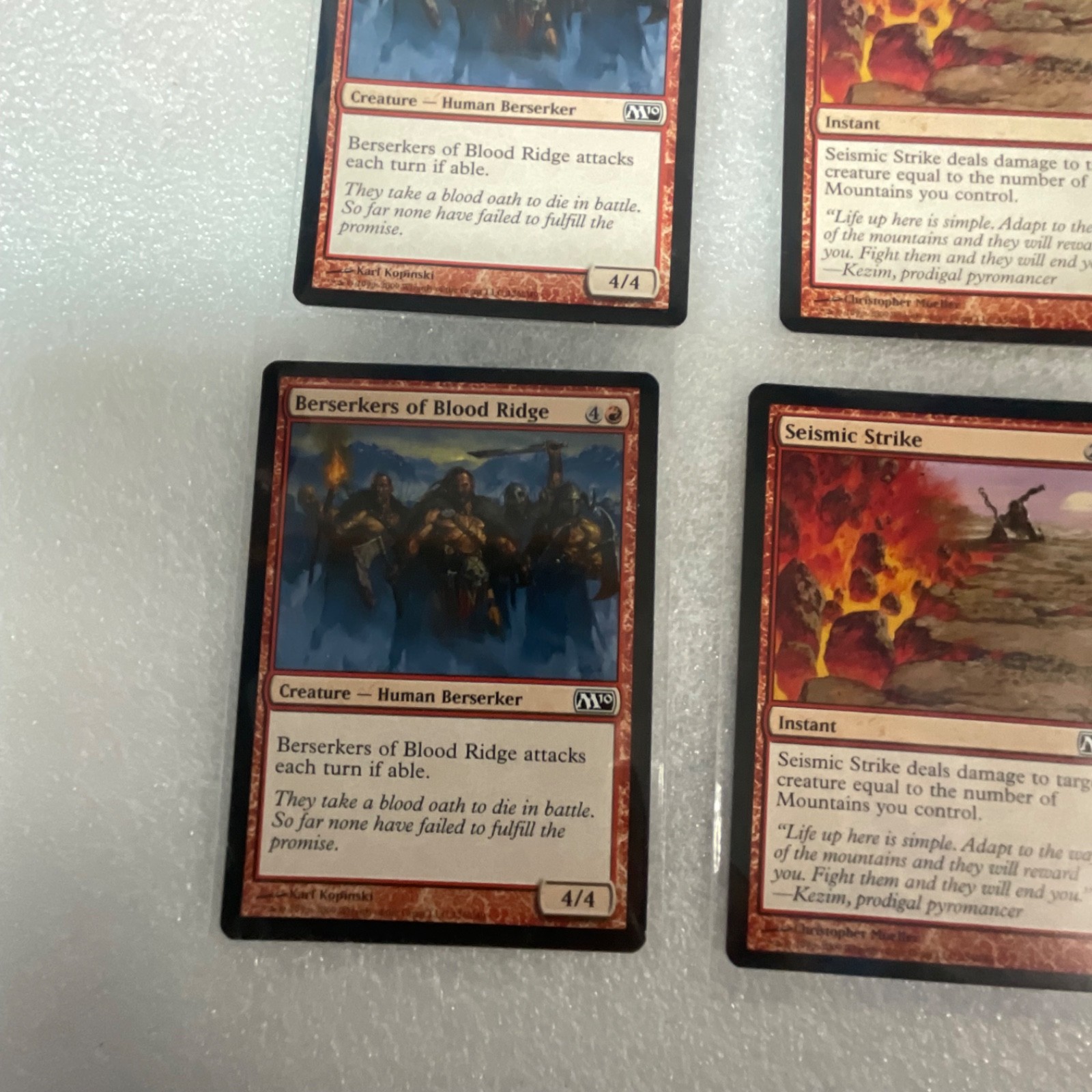 Magic the Gathering Lot of 20 Red M13 Core Set Cards Mixed - Image 21