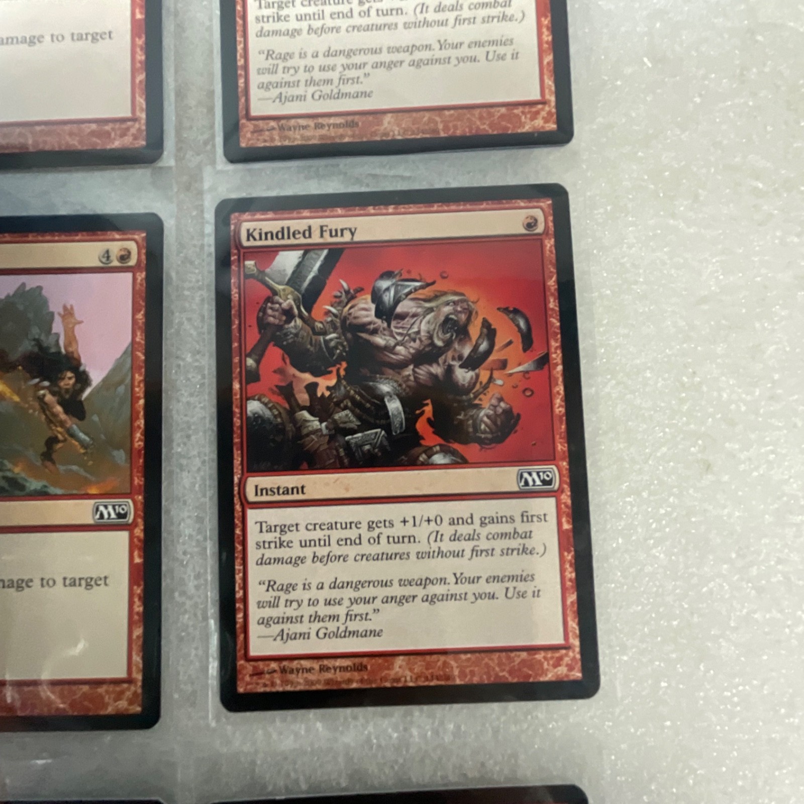 Magic the Gathering Lot of 20 Red M13 Core Set Cards - Image 7